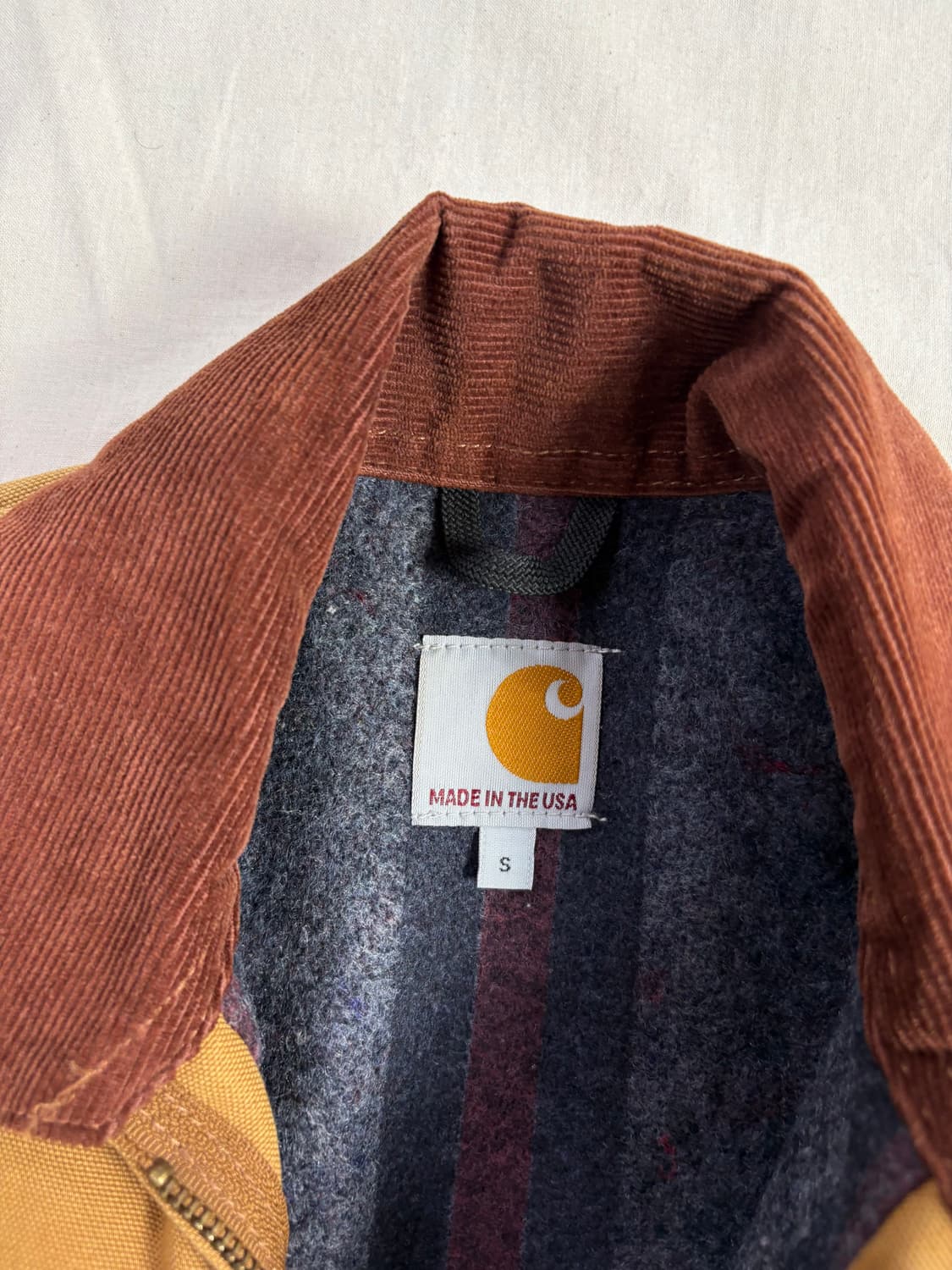 Carhartt 칼하트 J001 BRN 디트로이트 자켓 S 상품이미지4