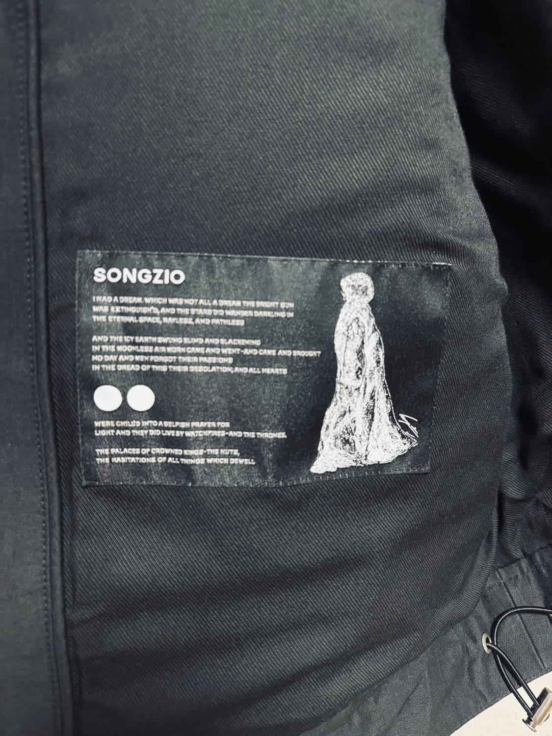 송지오 SONGZIO 오버핏 크롭 자켓 상품이미지5