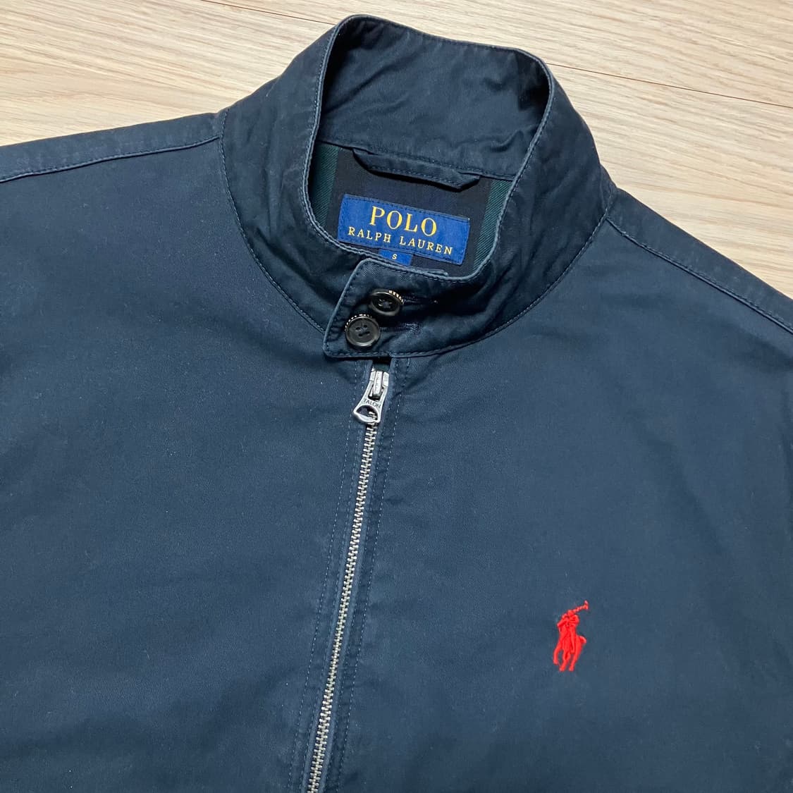 폴로 랄프로렌 베이포트 바라쿠타 해링턴 자켓 네이비 상품이미지4