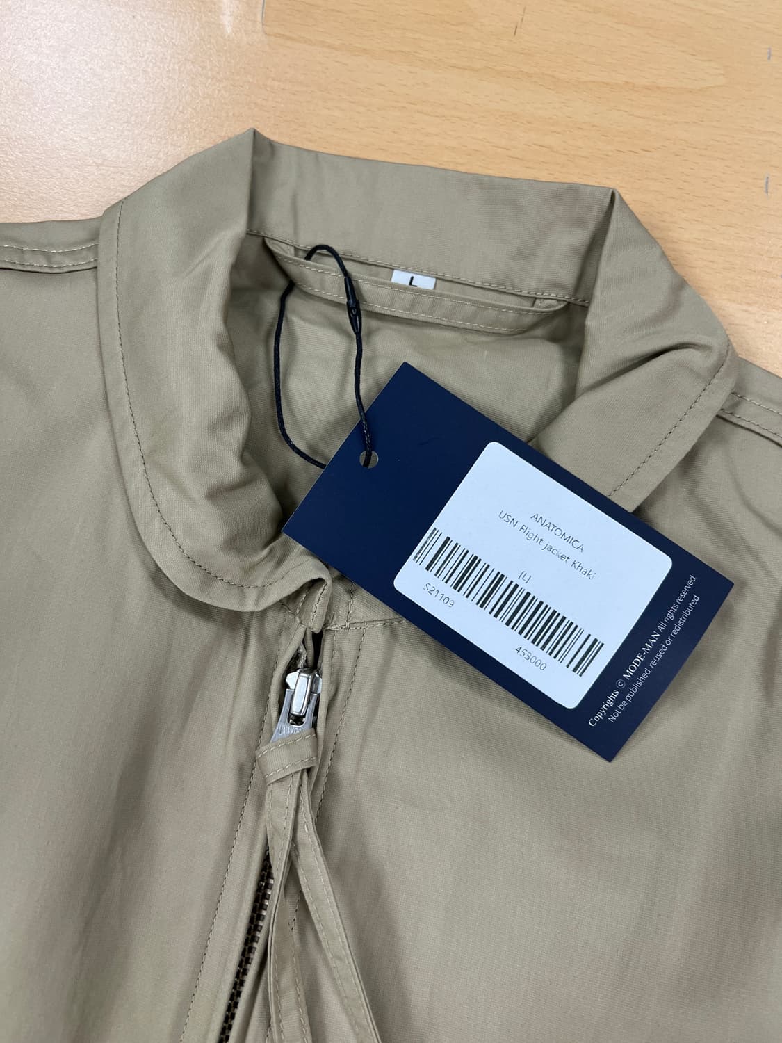 아나토미카 usn flight 플라이트 자켓 새상품 L사이즈 상품이미지5