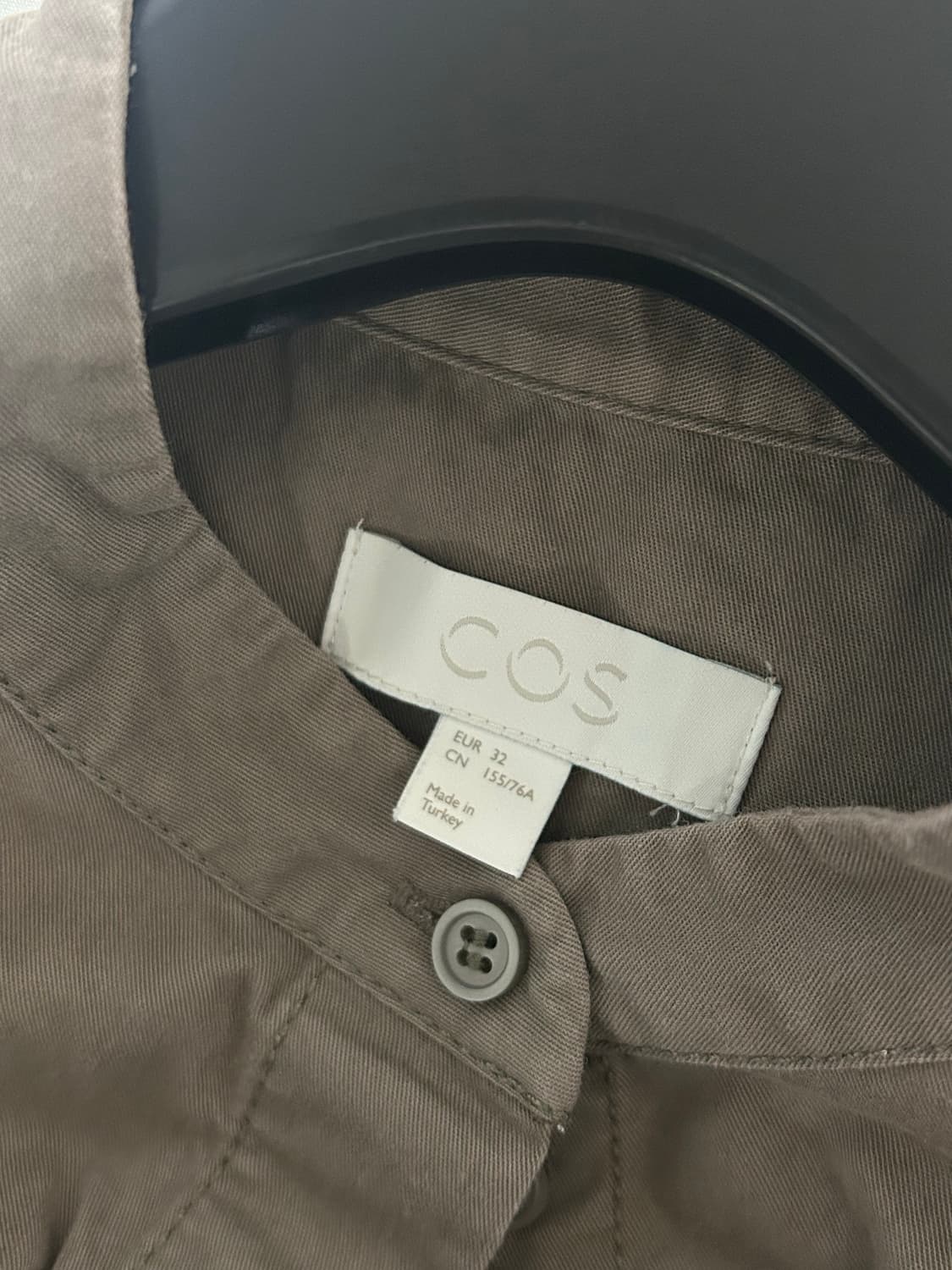 COS 차이나 카라 라운드 빅포켓 원피스 상품이미지3