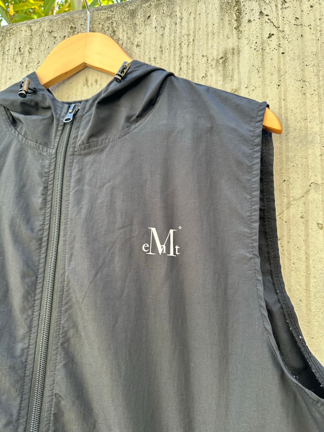 MUCENT 나일론 후드 베스트 상품이미지3