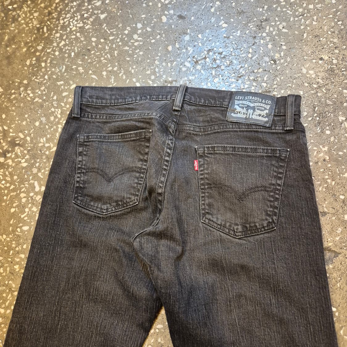 33~34인치 리바이스 흑정 데님팬츠 상품이미지8