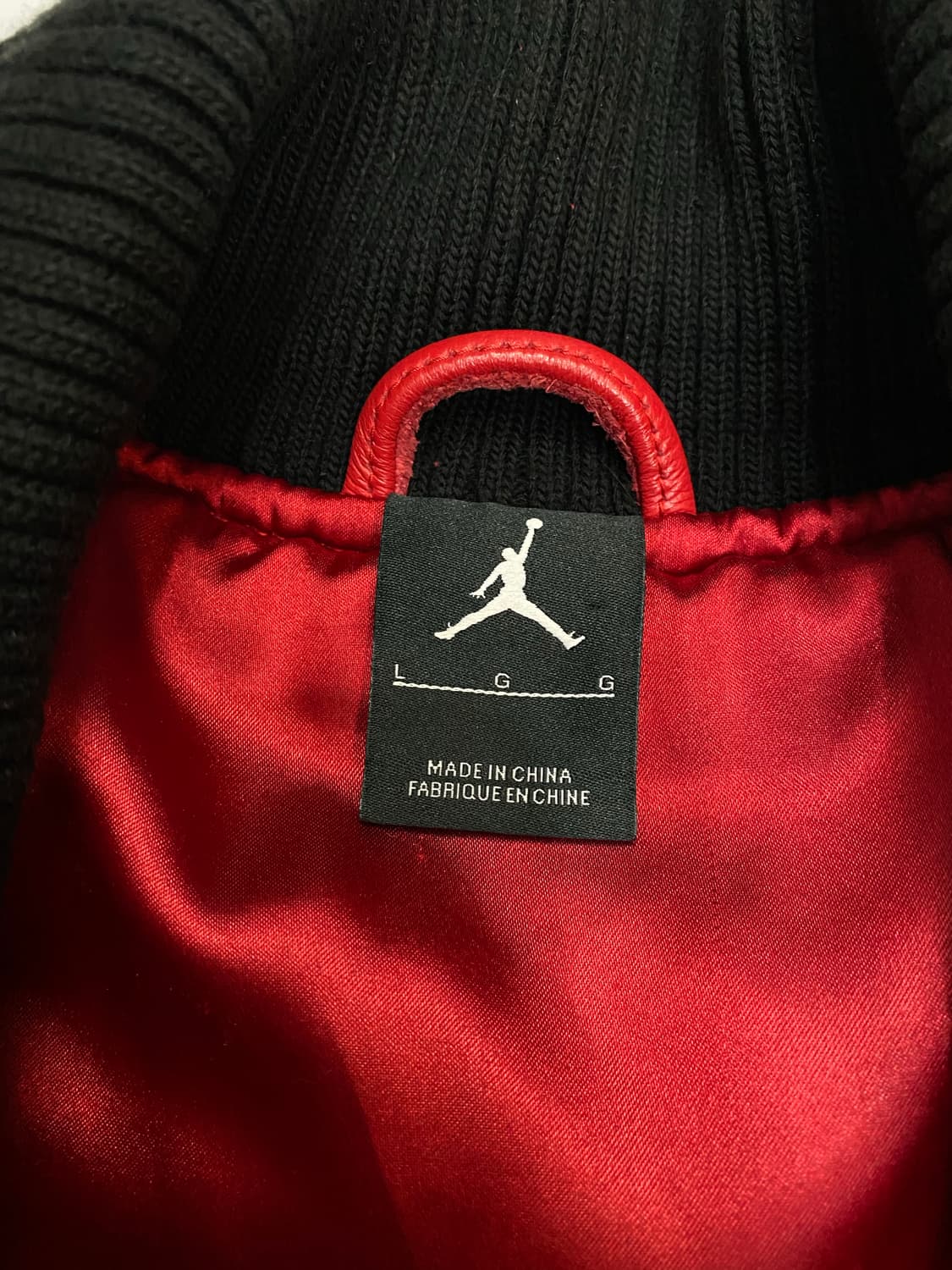 나이키 에어조던 카우레더 바시티자켓 상품이미지4