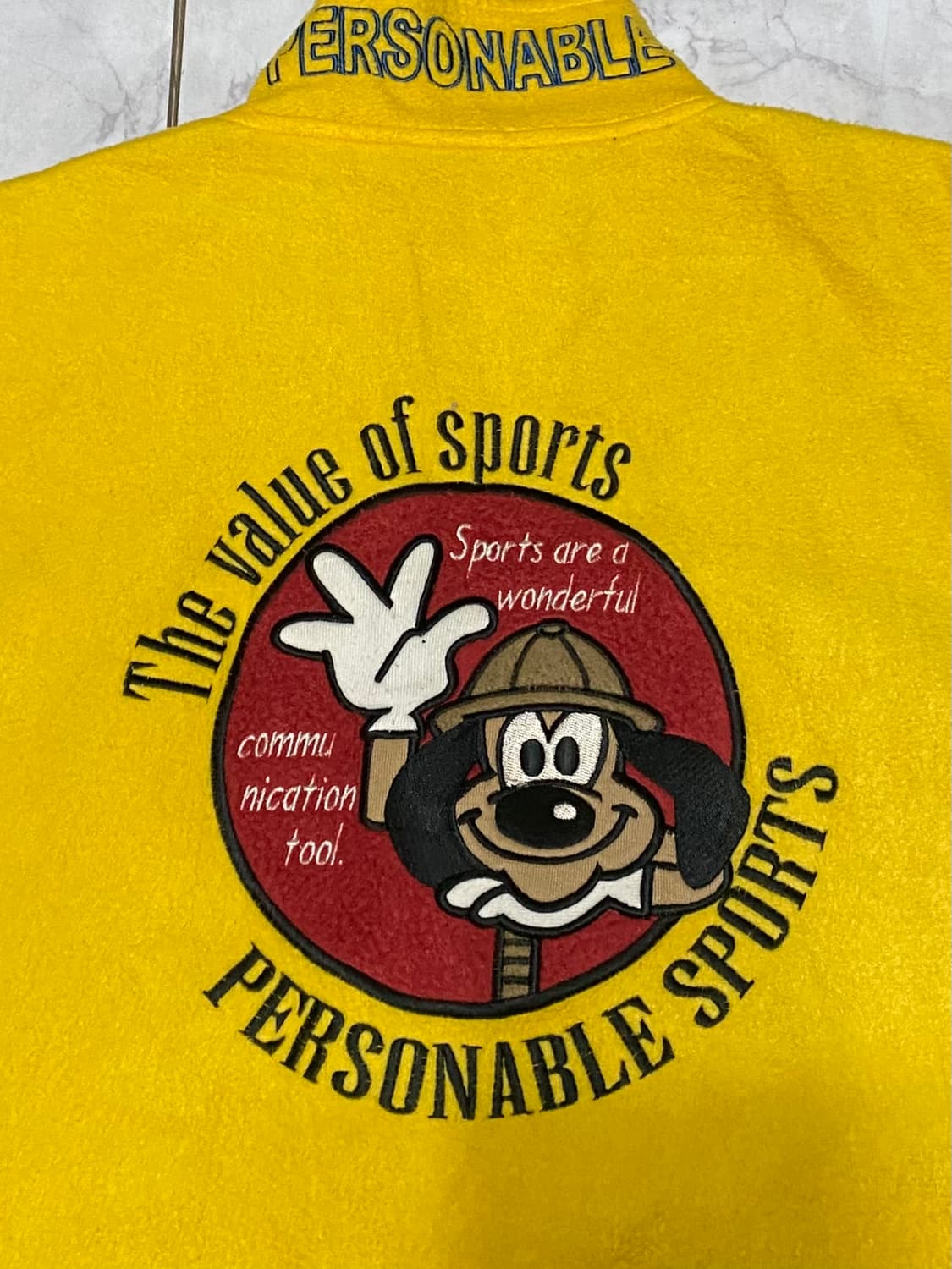 빅로고 캐릭터 후리스 조끼 리버시블 조끼 110 사이즈 상품이미지5