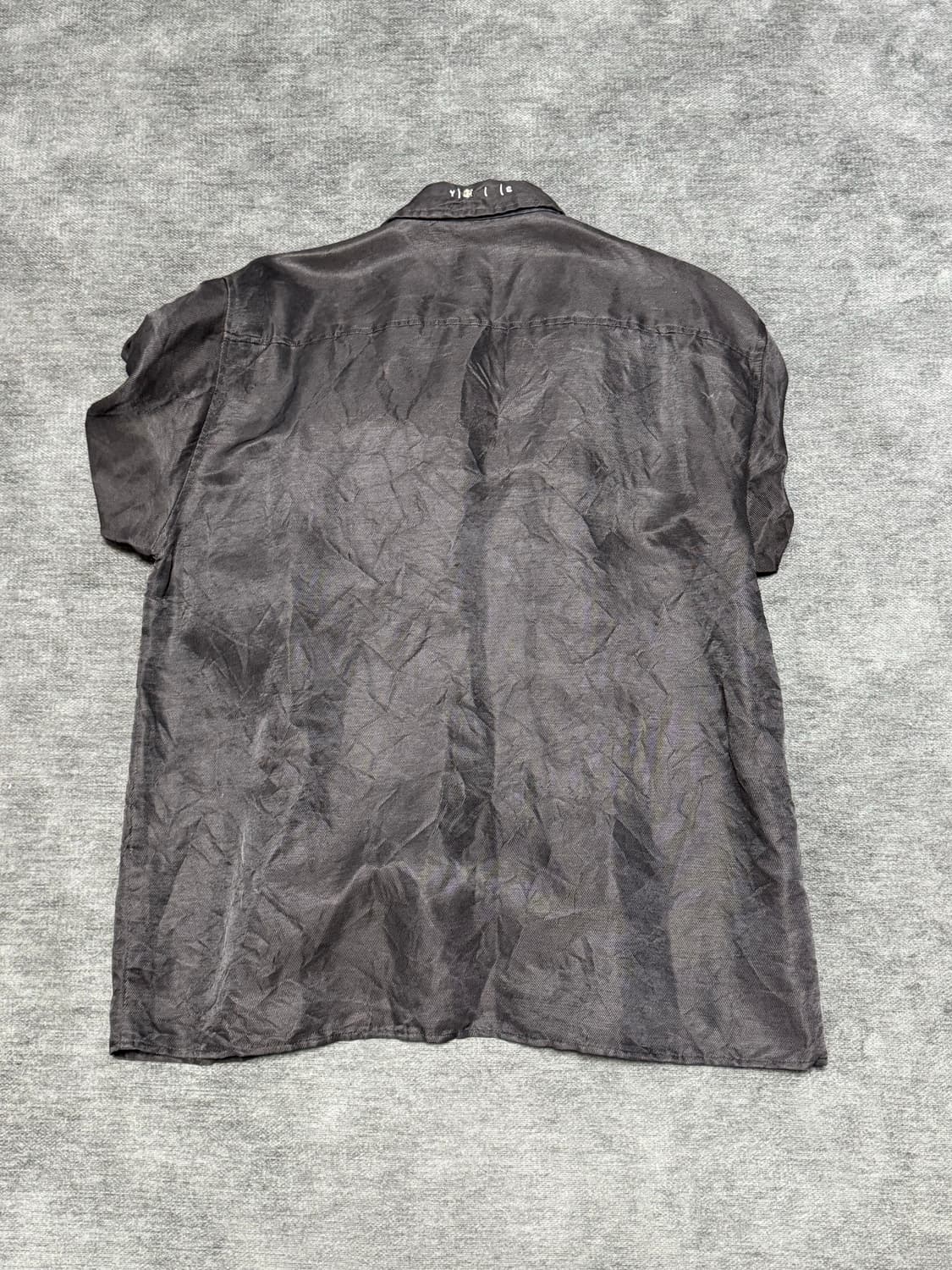 Wrinkle silk shirt 상품이미지2