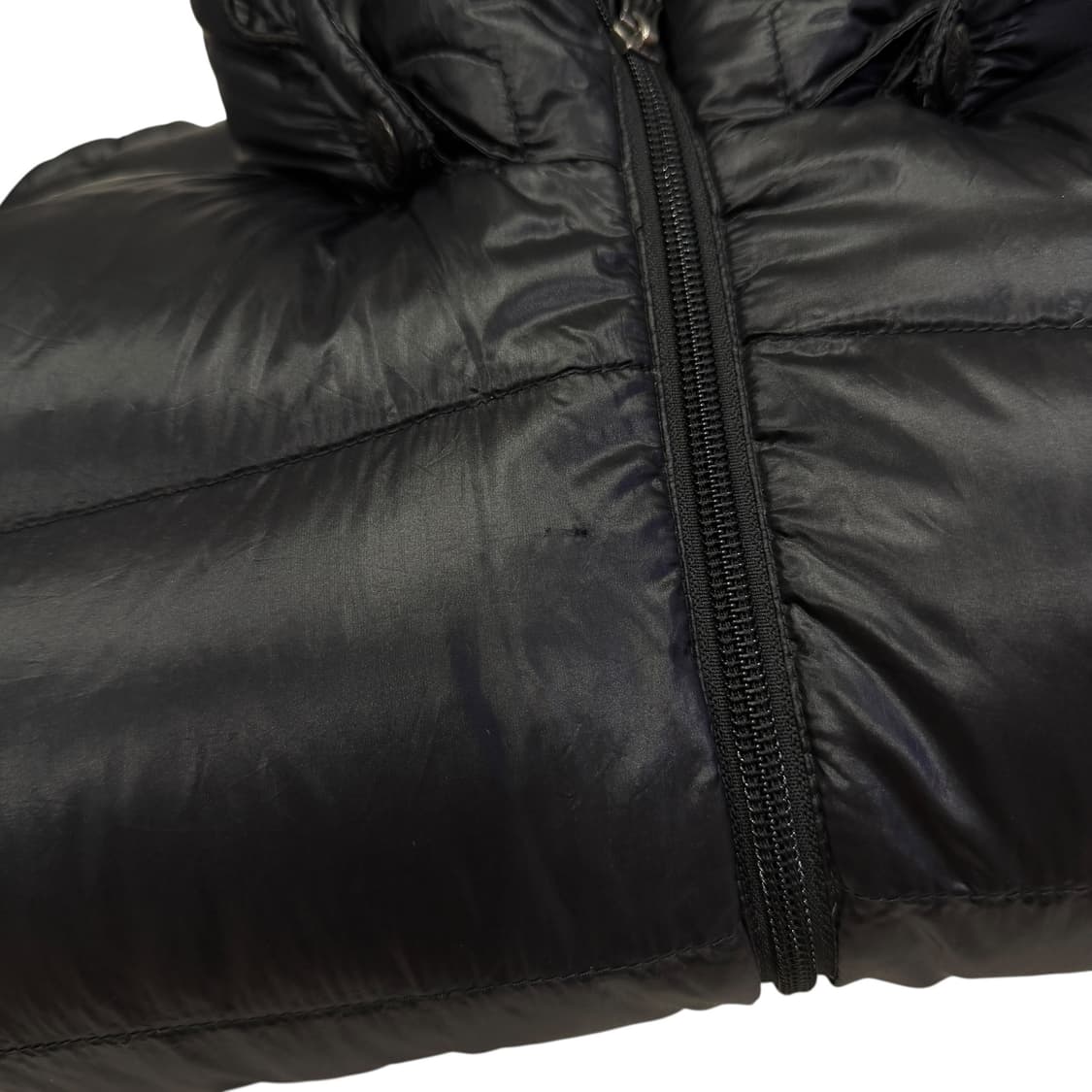 노스페이스 빈티지 퍼텍스 메트로 700 유광 후드 패딩 블랙 80 S 상품이미지9
