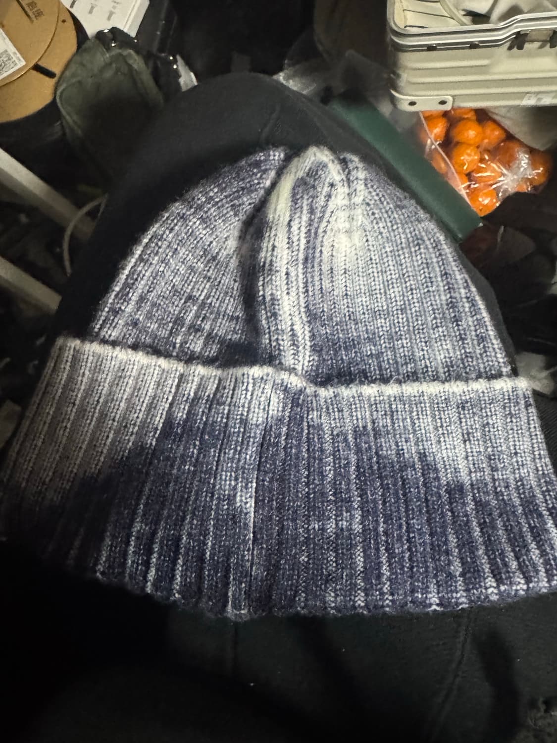 스투시 워크기어 스프레이 커브 비니 네이비 상품이미지2