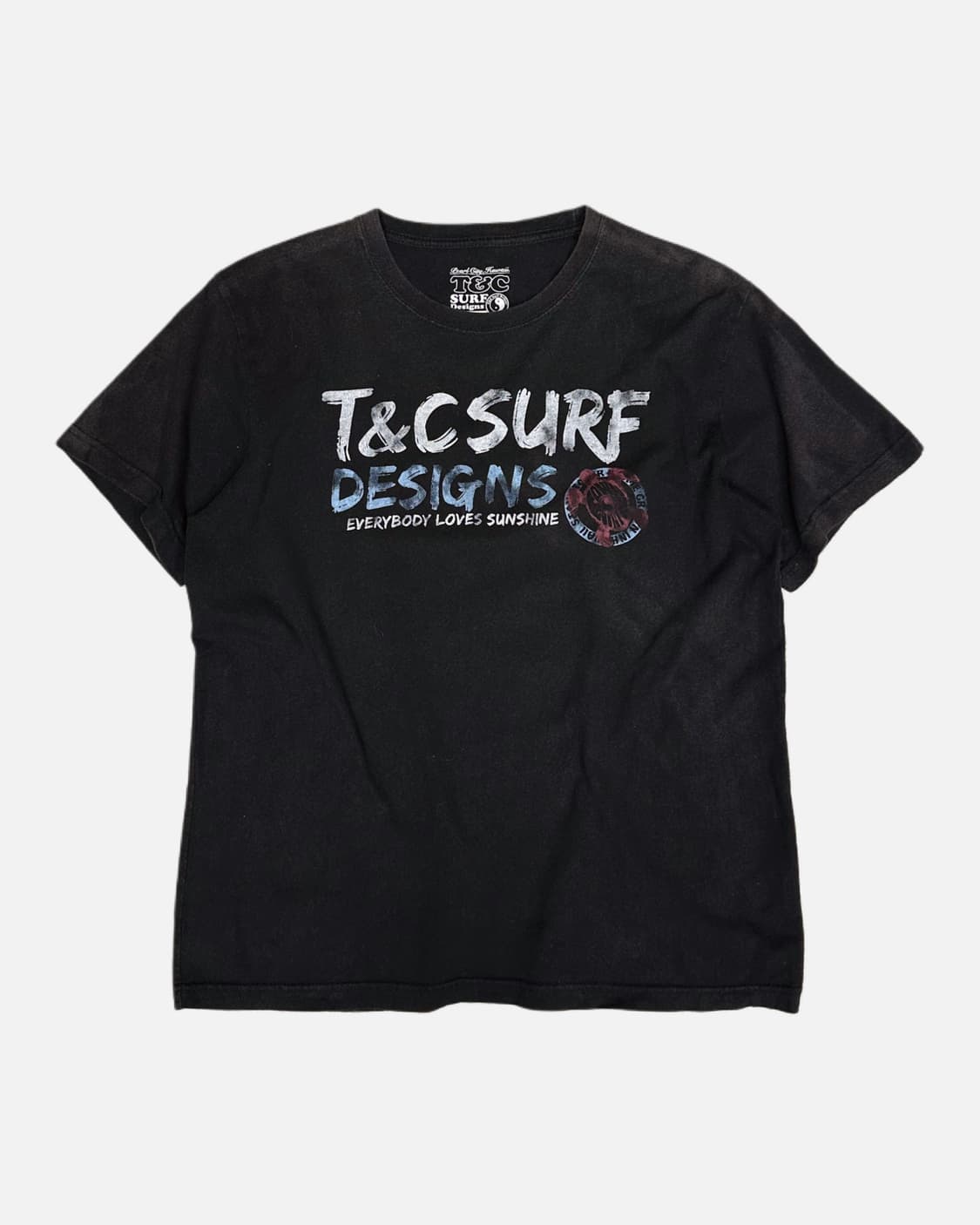T&G SURF DESIGN brushed logo fade t 상품이미지2