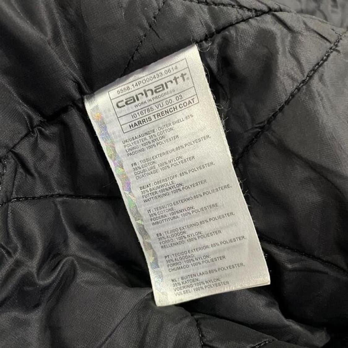 칼하트 해리스 트렌치 코트 (M)   상품이미지9