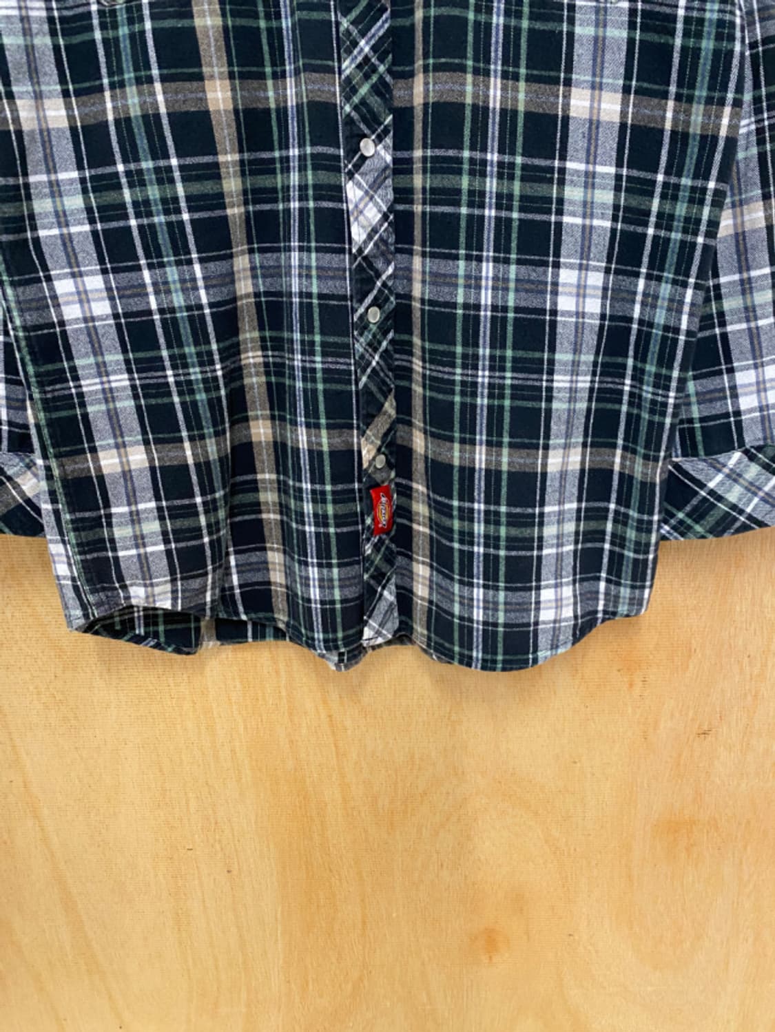 DICKIES madras check flannel shirts 플란넬 상품이미지6