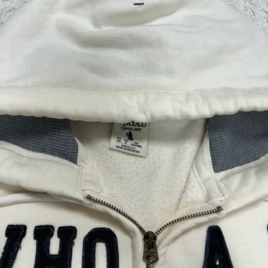 WHO.A.U White Hood Zip-up 상품이미지6