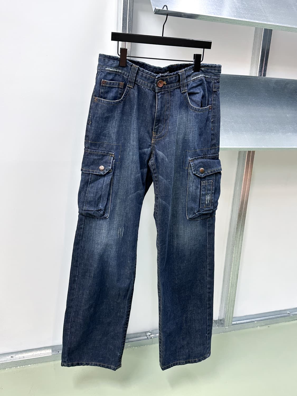 vintage denim cargo pants 상품이미지4