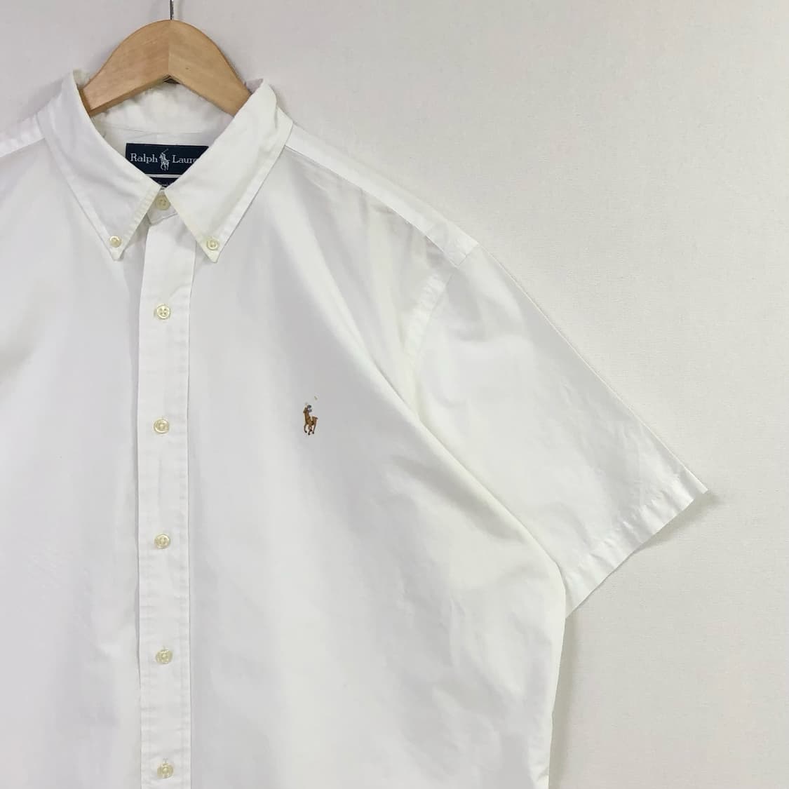 XL 폴로 화이트 셔츠 상품이미지1