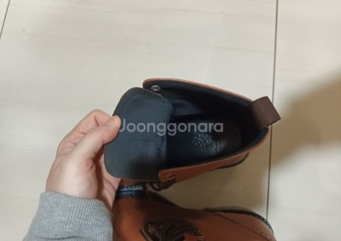 9cm 키높이 남성부츠 상품이미지3