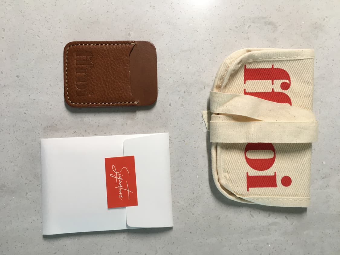프루아 카드지갑 ffroi double card holder 상품이미지1