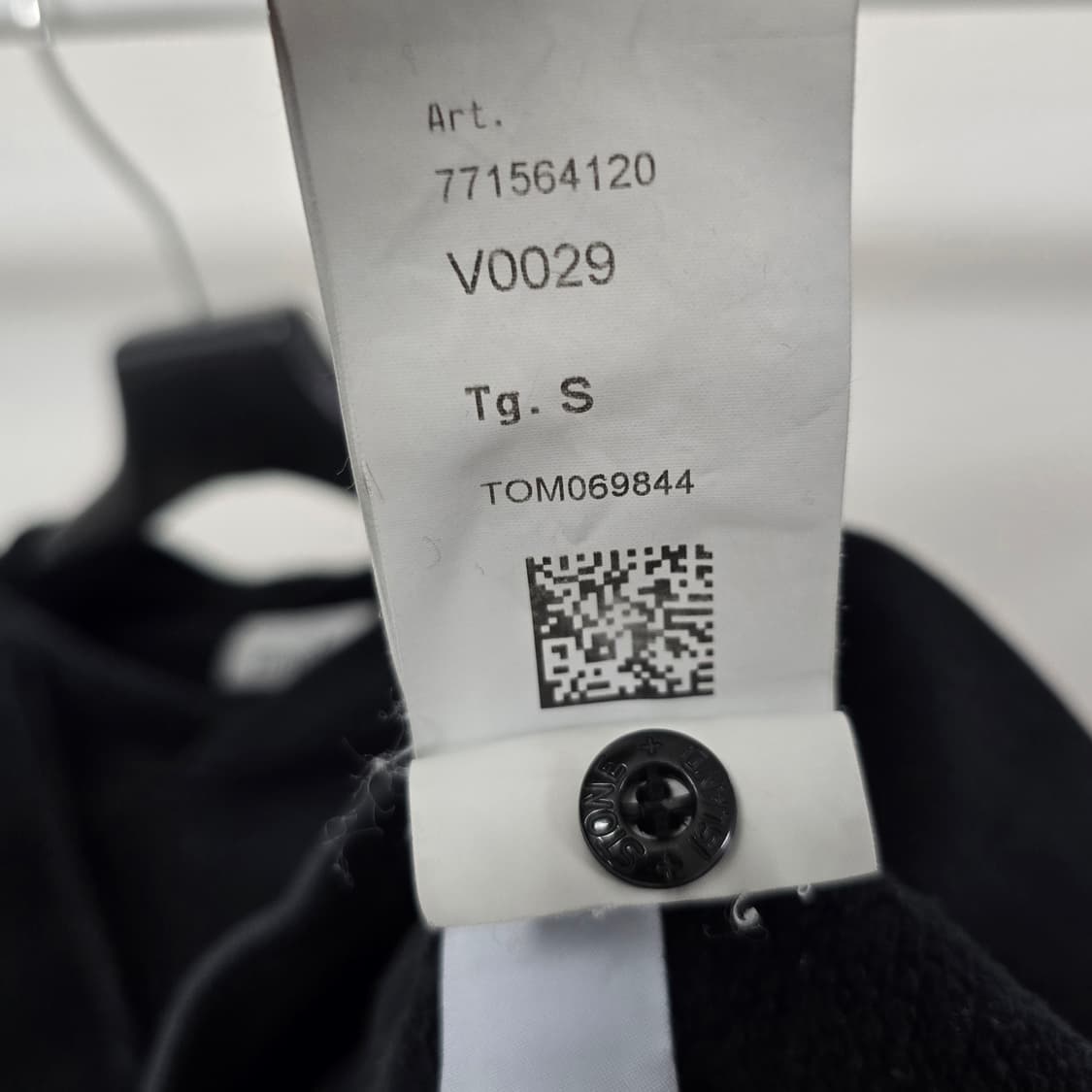 22fw 스톤아일랜드 후드 티셔츠 블랙 s사이즈 90 95 판매 상품이미지4