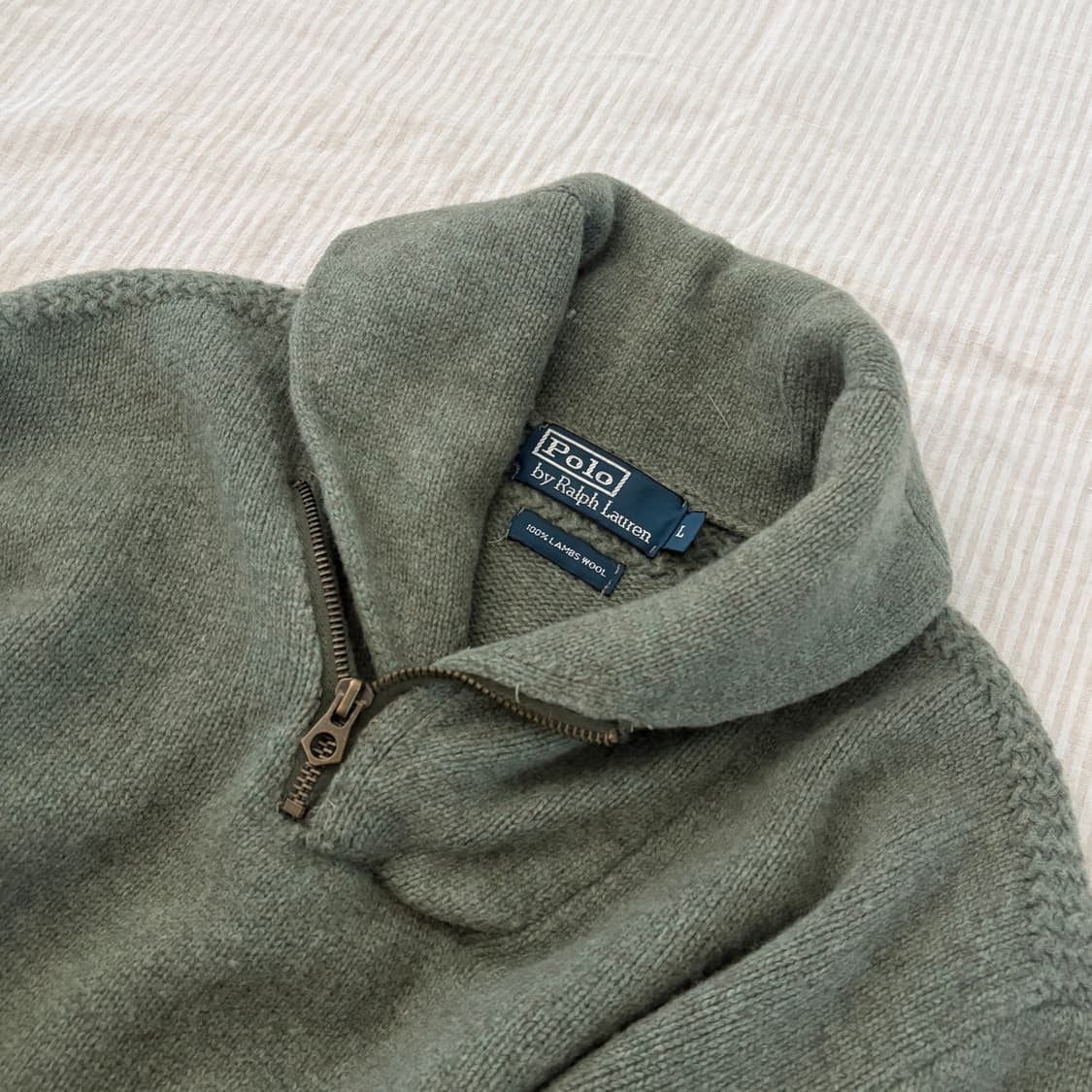  ▫️Polo Shawl Zip Knit 상품이미지8