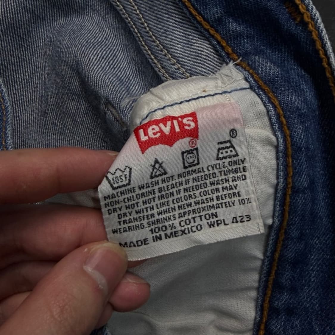 34 리바이스 501XX 청바지  상품이미지4