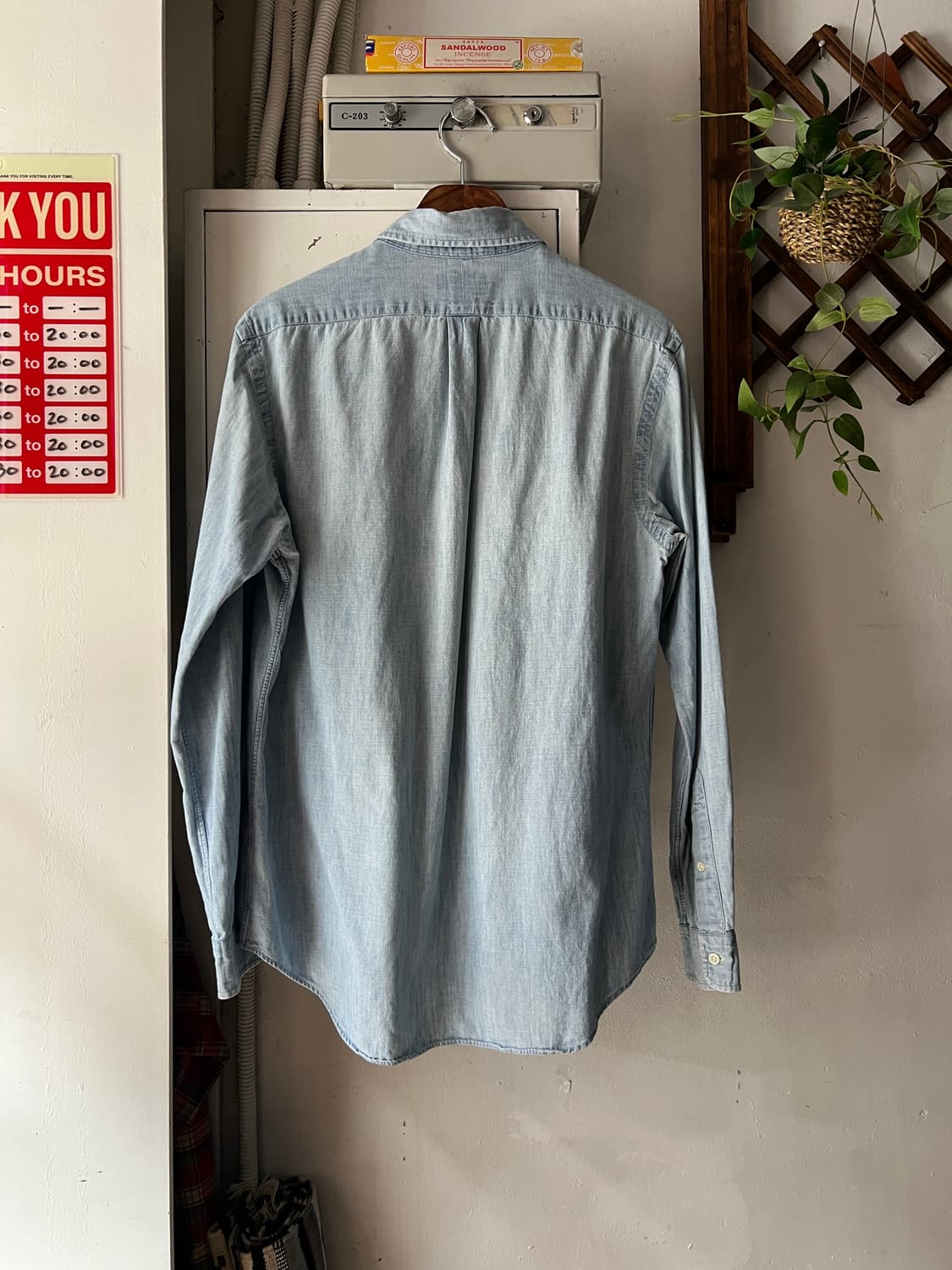 [M]폴로 랄프로렌 포니로고 샴브레이 셔츠 상품이미지7