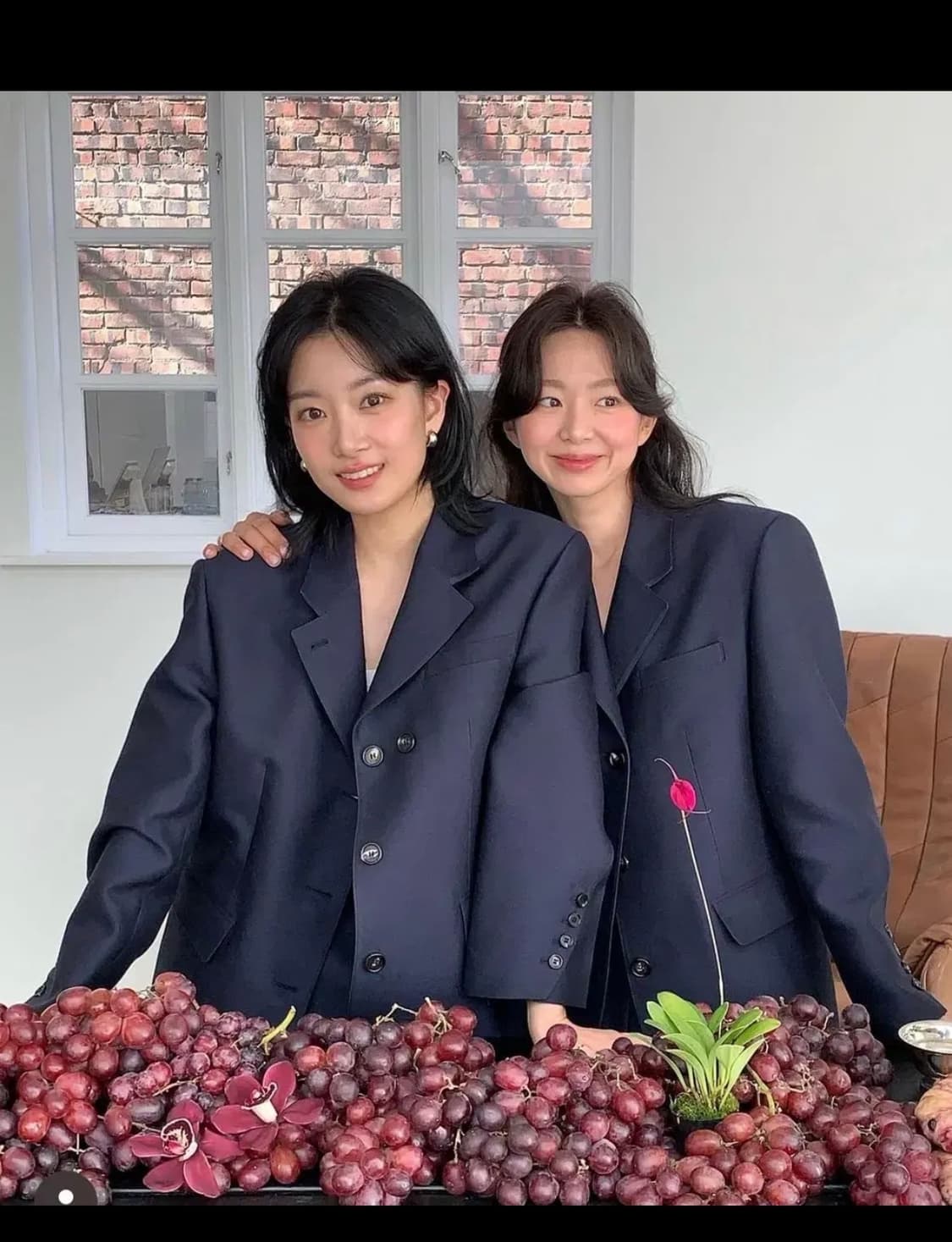 새상품)파르벵 울 실크 자켓M +울실크 팬츠 M 세트 상품이미지7