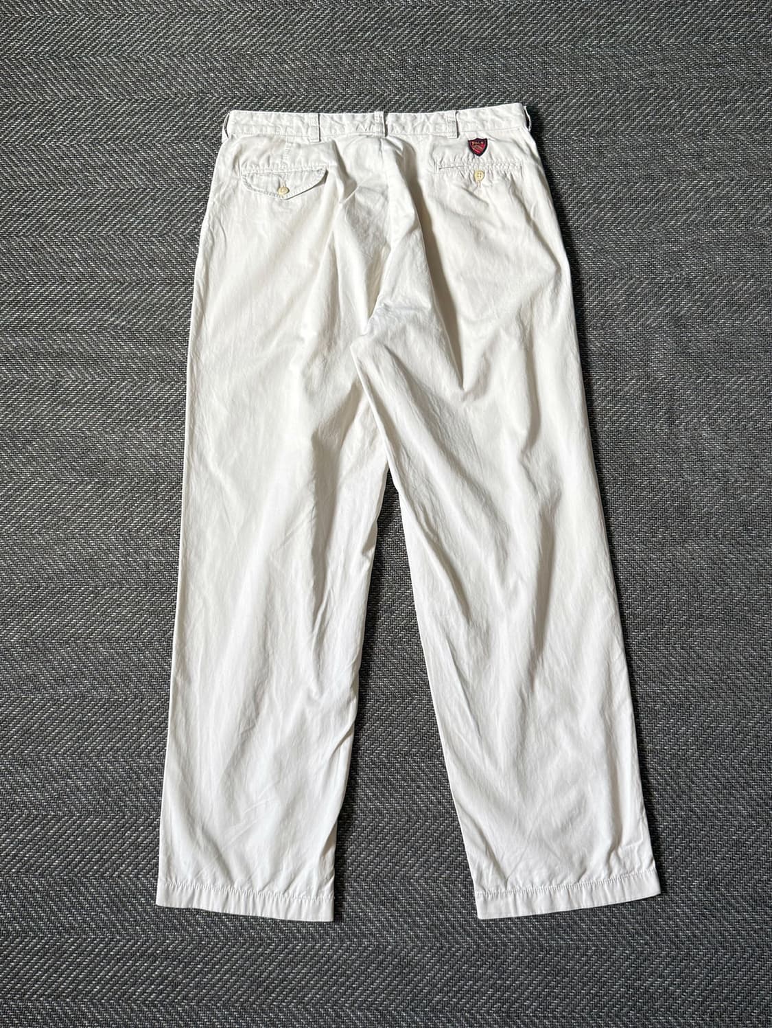 (34) 90s 폴로 랄프로렌 골프 클래식 플리츠 치노 팬츠 상품이미지7