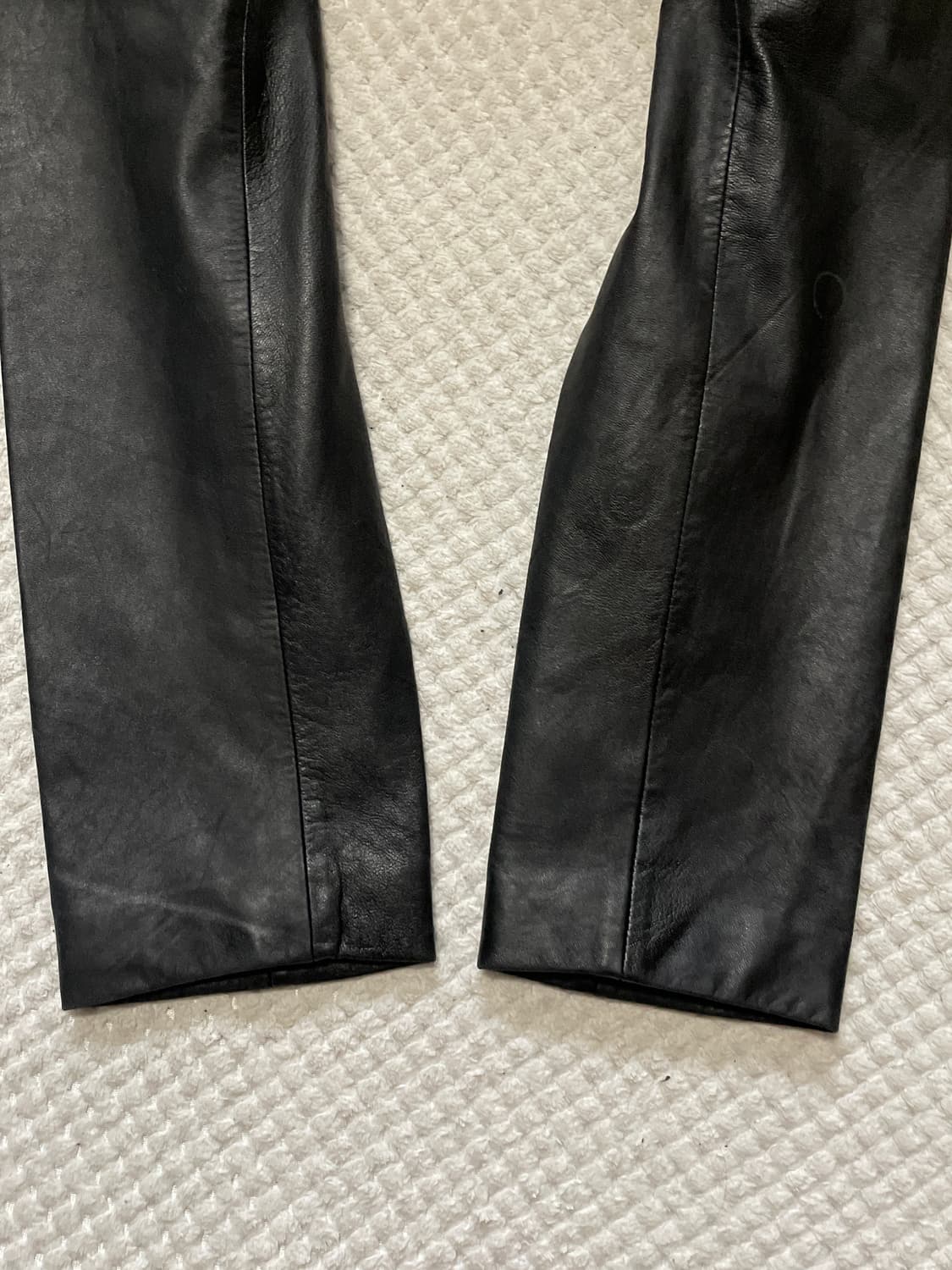 바나나 리퍼블릭 웨스턴 무드 램스킨 양가죽 3버튼 레더 자켓 상품이미지6