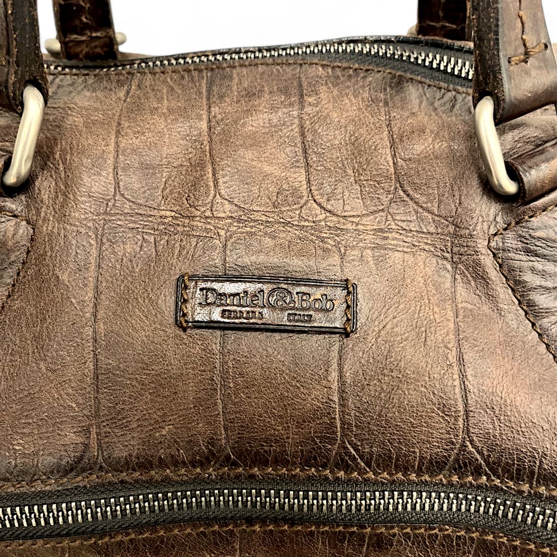 다니엘앤밥 에디피스 질핸들 레더 보스톤백 일본가죽 비즈빔 포터 매니아 상품이미지5