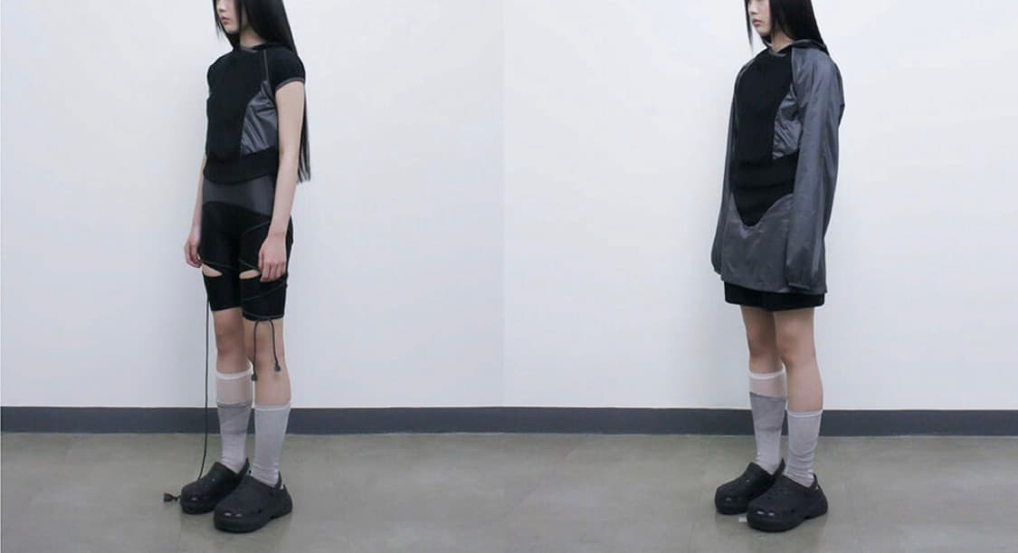 오호스 투웨이 후디 볼레로 블랙 상품이미지3