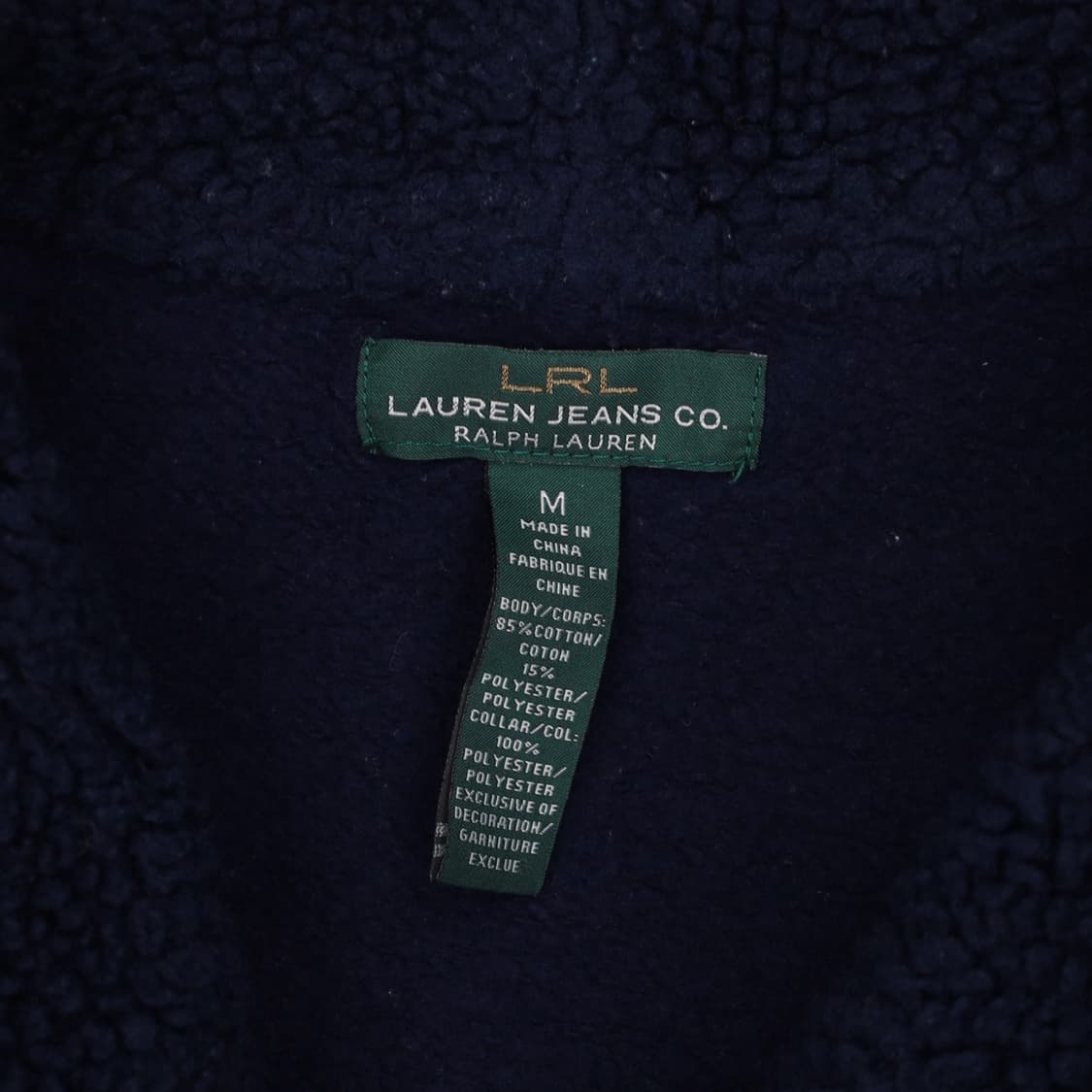 M 로렌 랄프로렌 숄카라 플리스 토글 가디건 4205 상품이미지7