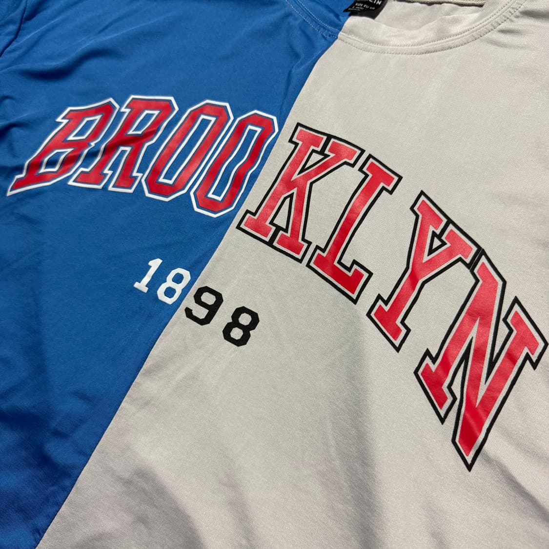 Shein S/S Brooklyn 1898 T-Shirts 상품이미지5