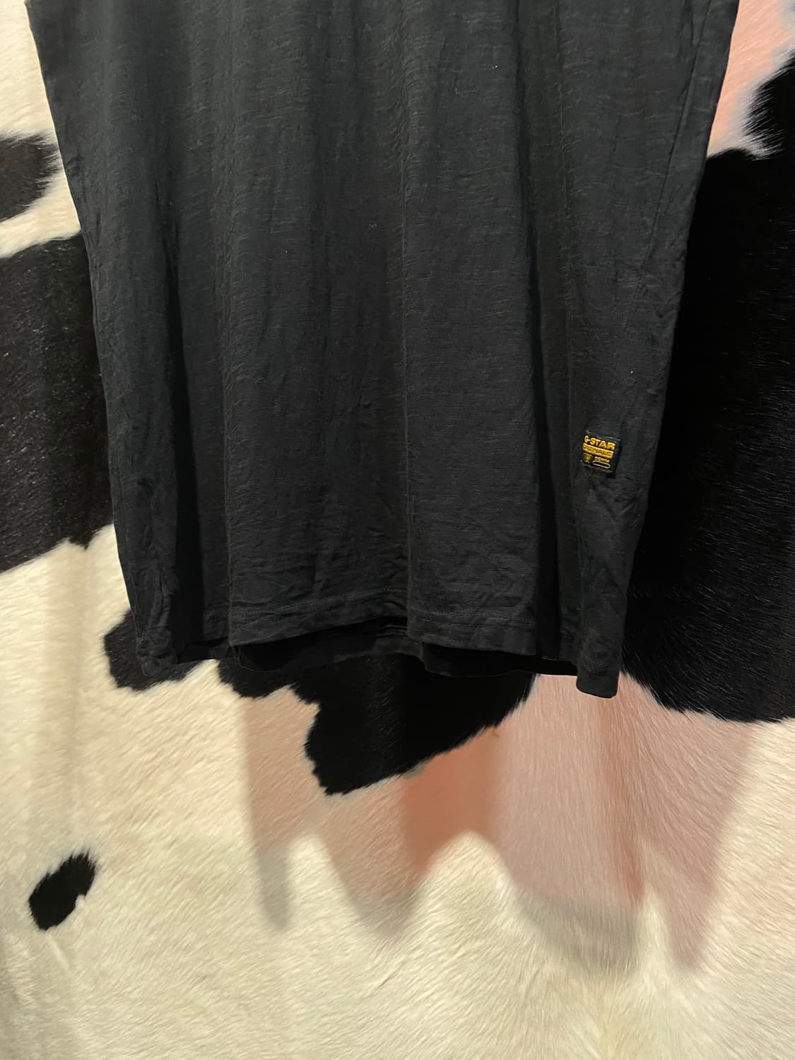 G-star Raw 로고 프린팅 패치 디테일 반팔 티셔츠 상품이미지5