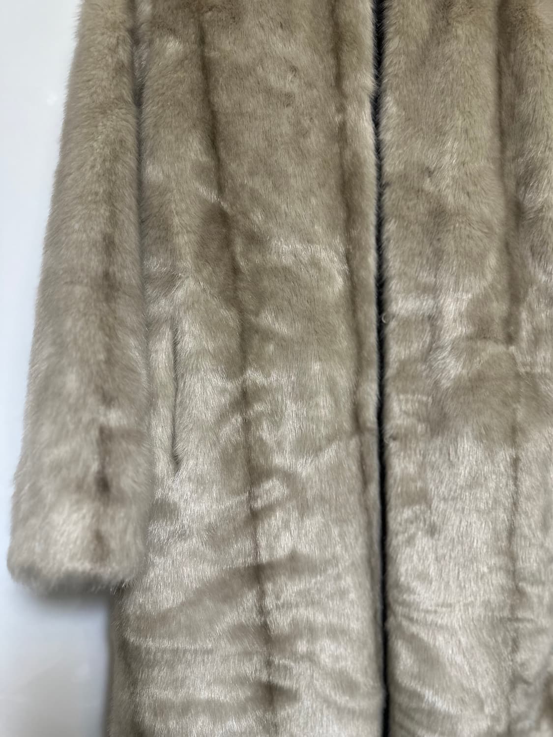 페이크퍼 하프 코트 상품이미지3