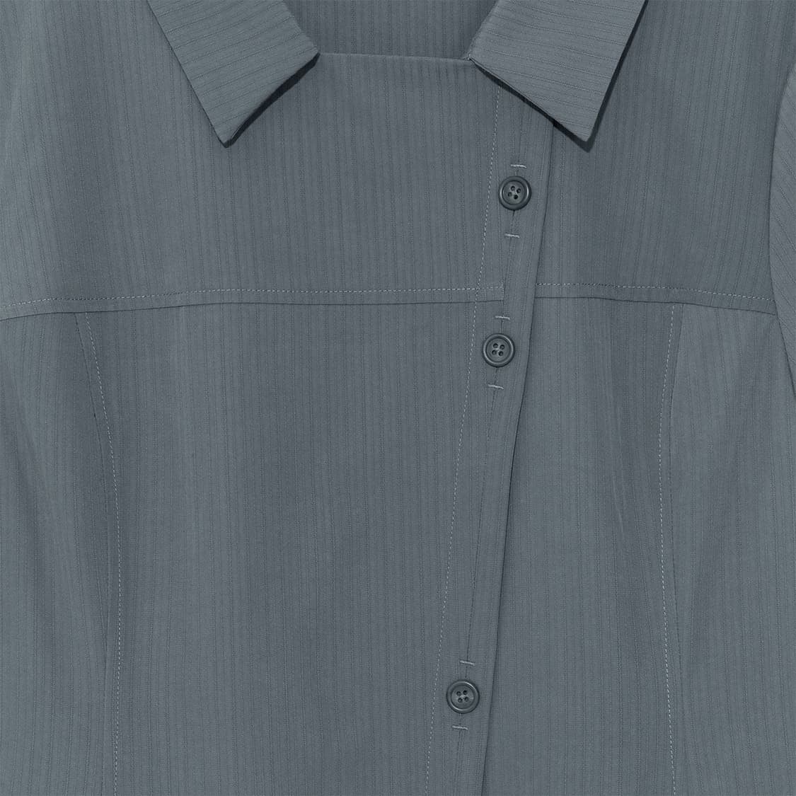더콜디스트모먼트 3-button stripe half shirt 상품이미지4