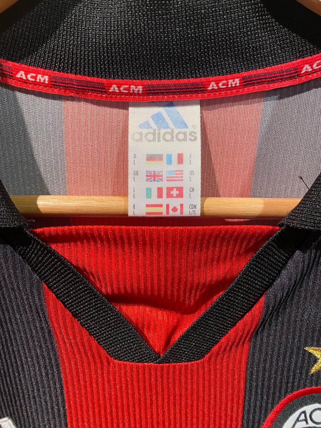 98-00 AC밀란 조지웨아 홈 유니폼 상품이미지6