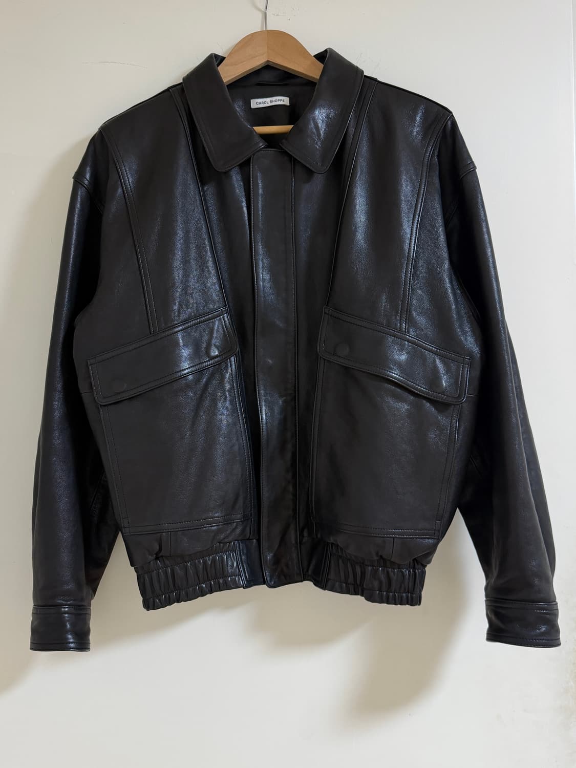 캐롤쇼페 대디 레더 자켓 (Quilted ver.) 판매 상품이미지2