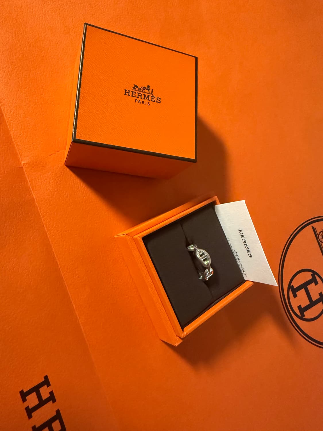 에르메스 샹달반지 실버 55사이즈 상품이미지1