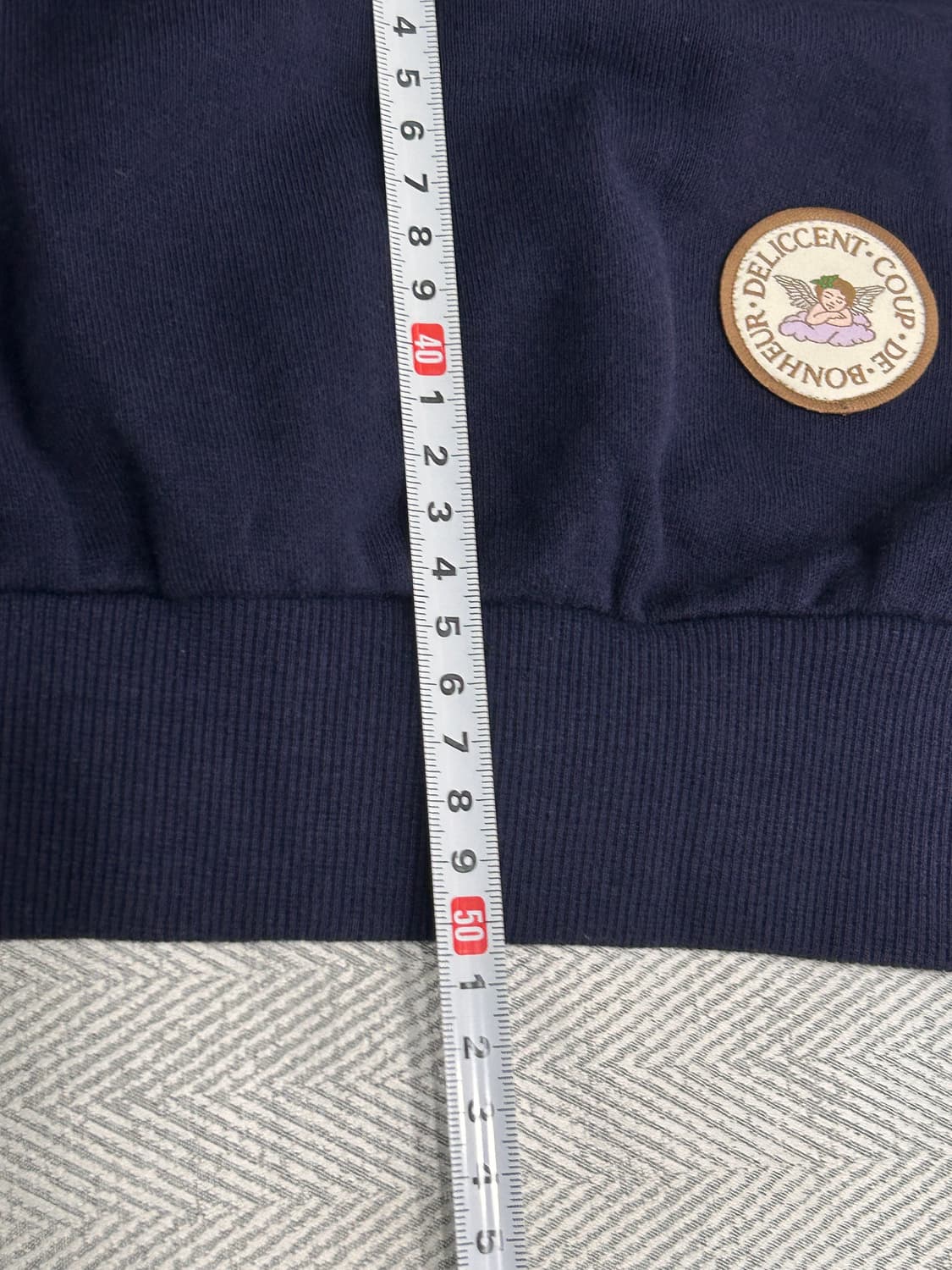 델리센트 세일러 카라 하프집업 맨투맨 F 상품이미지9