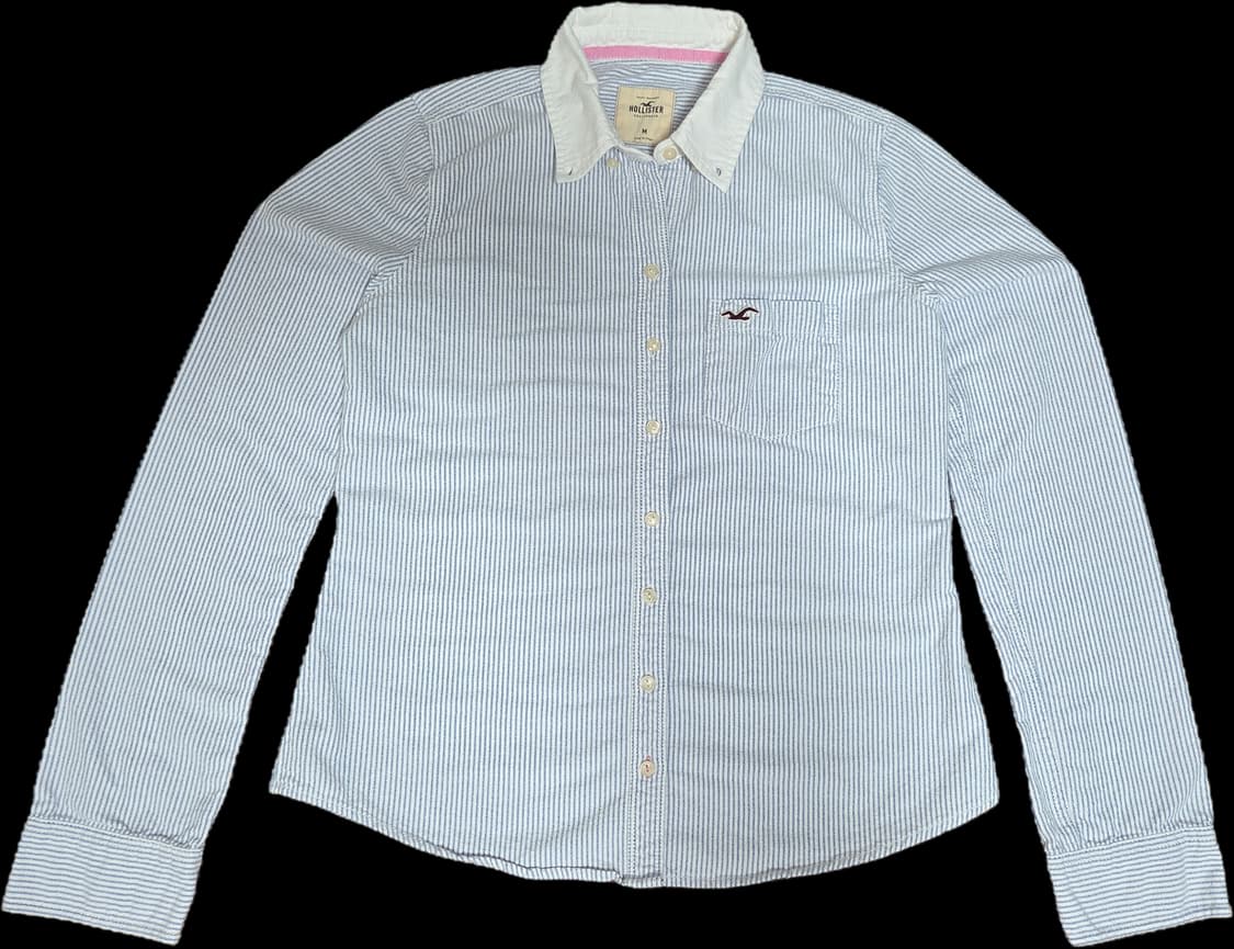 홀리스터 블루 스트라이프 셔츠 상품이미지1