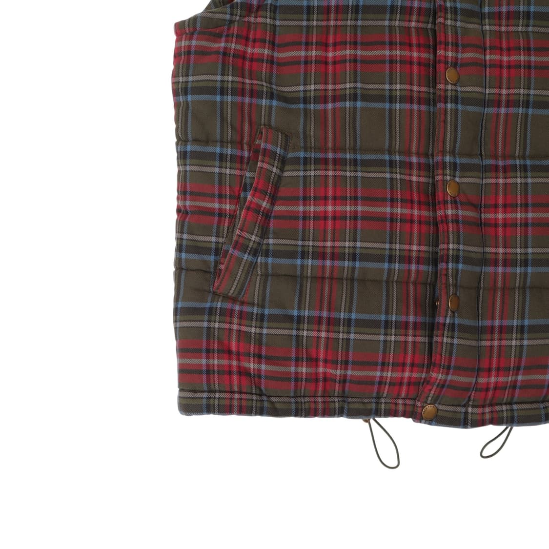 프레드페리 플레이드 체크 베스트 상품이미지4