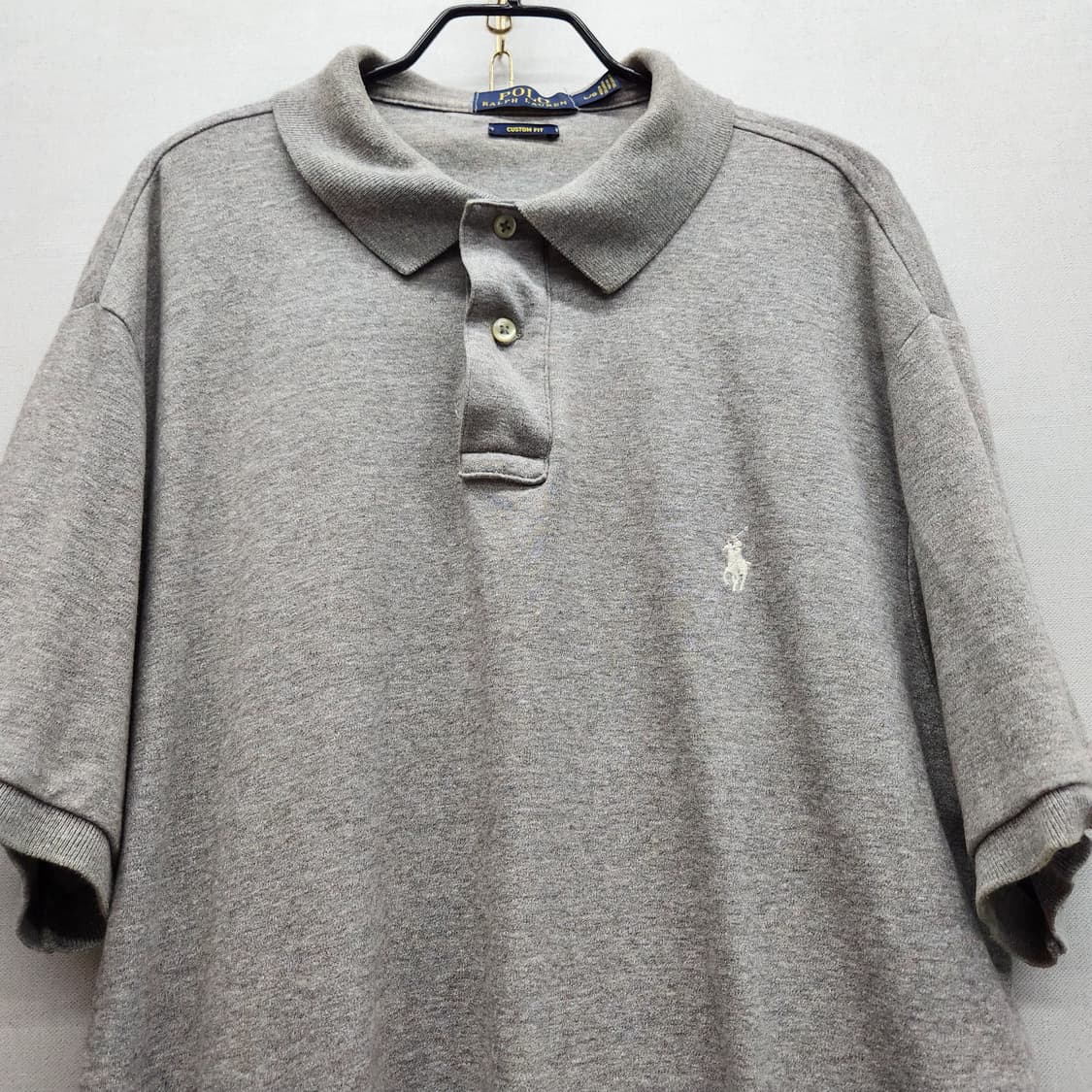 폴로랄프로렌 로고자수 반팔카라 L(XL) 상품이미지2