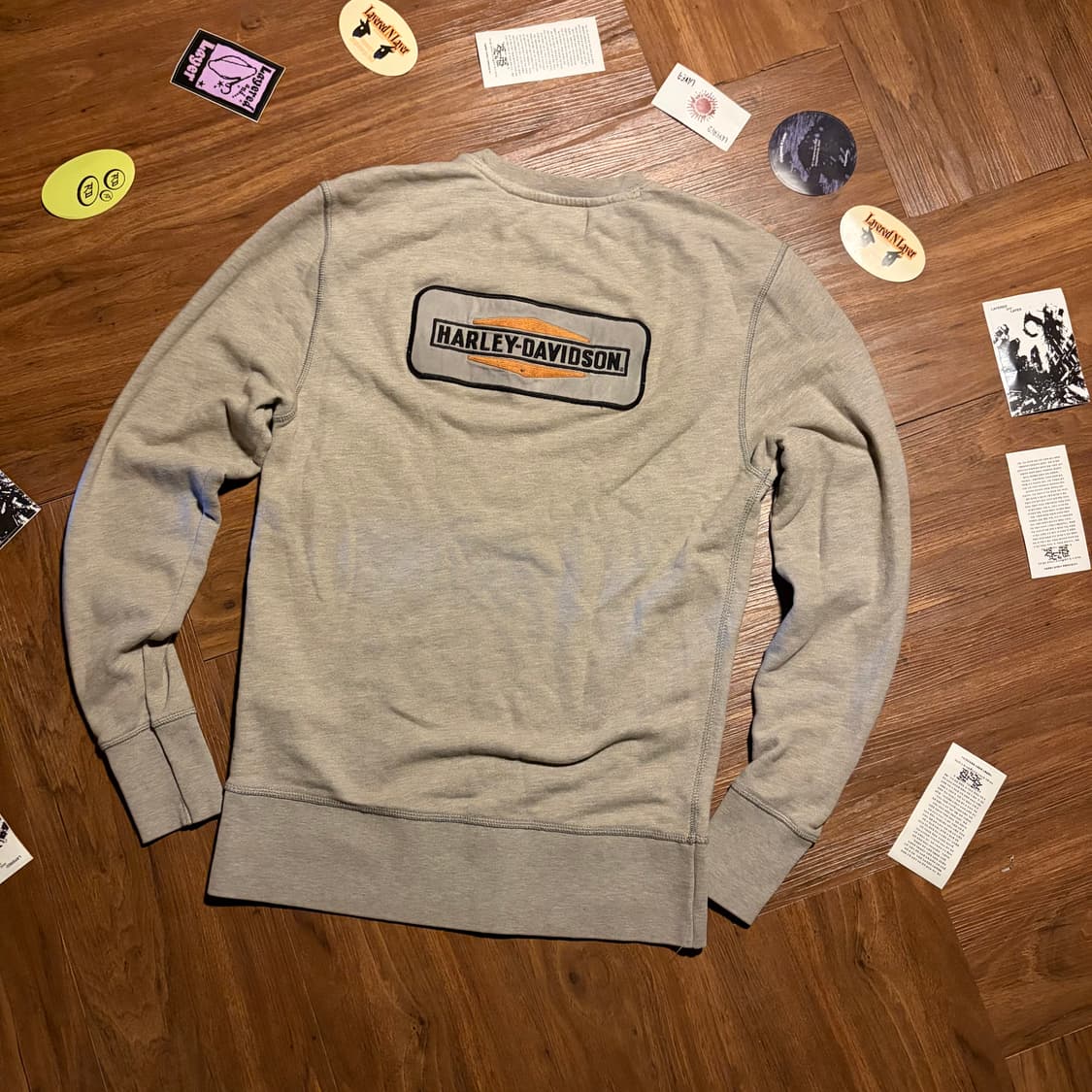 Harley davidson gray sweatshirt 상품이미지4