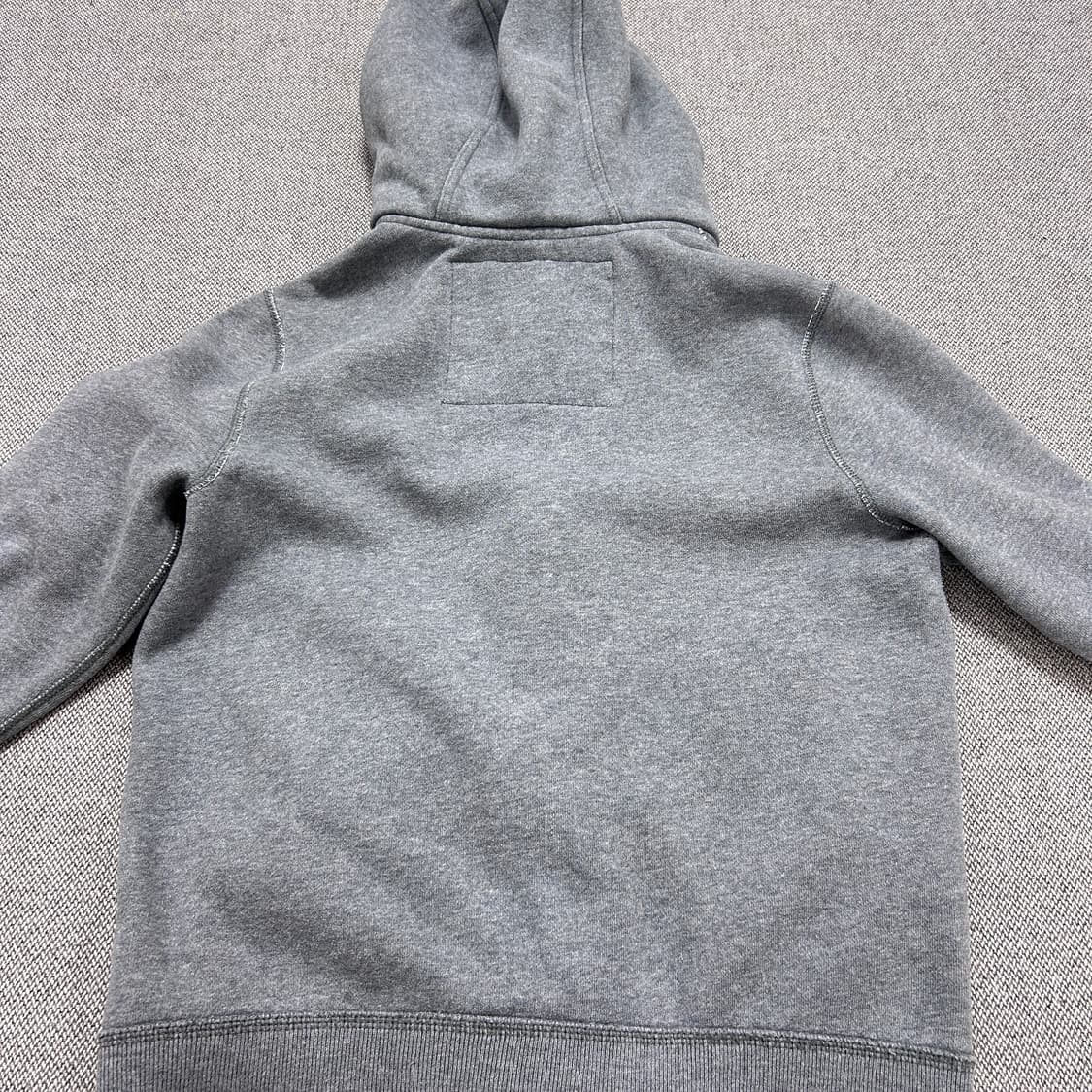 아베크롬비 그레이 버튼업 후드집업(L) 상품이미지5