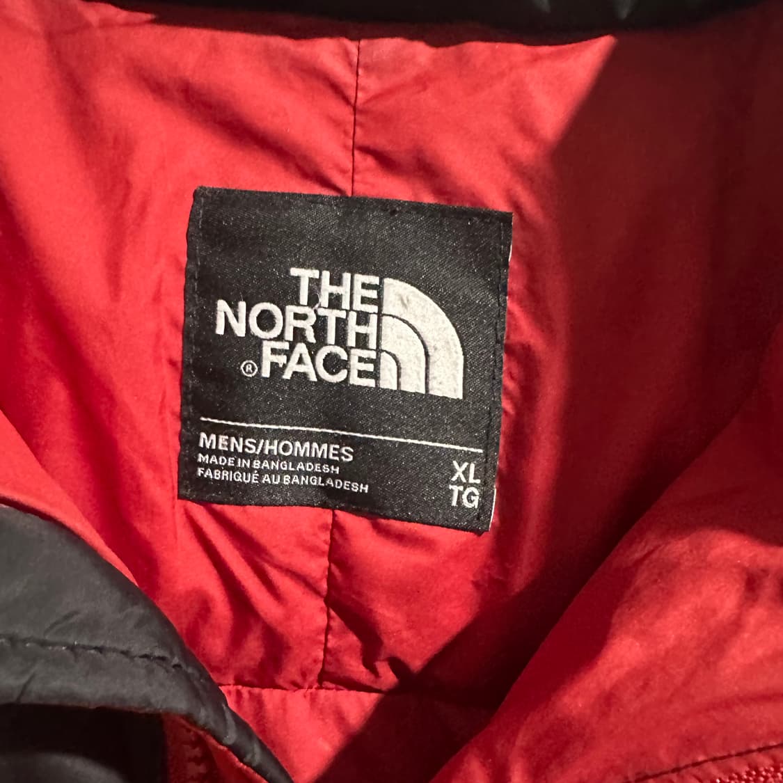 노스페이스 눕시 레드 패딩 상품이미지6