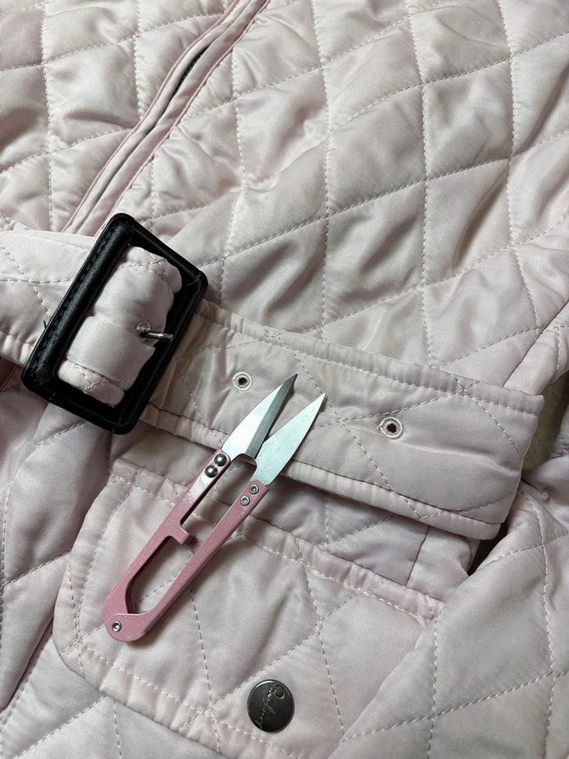 버버리 00's 클래식 퀼팅 벨티드 자켓 PN6582 상품이미지4