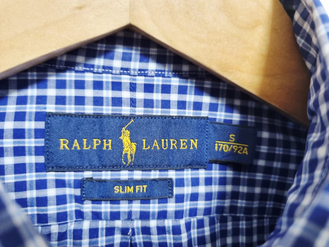 남성 POLO 폴로 랄프로렌 긴팔 블루 코튼 남방 셔츠 상품이미지6