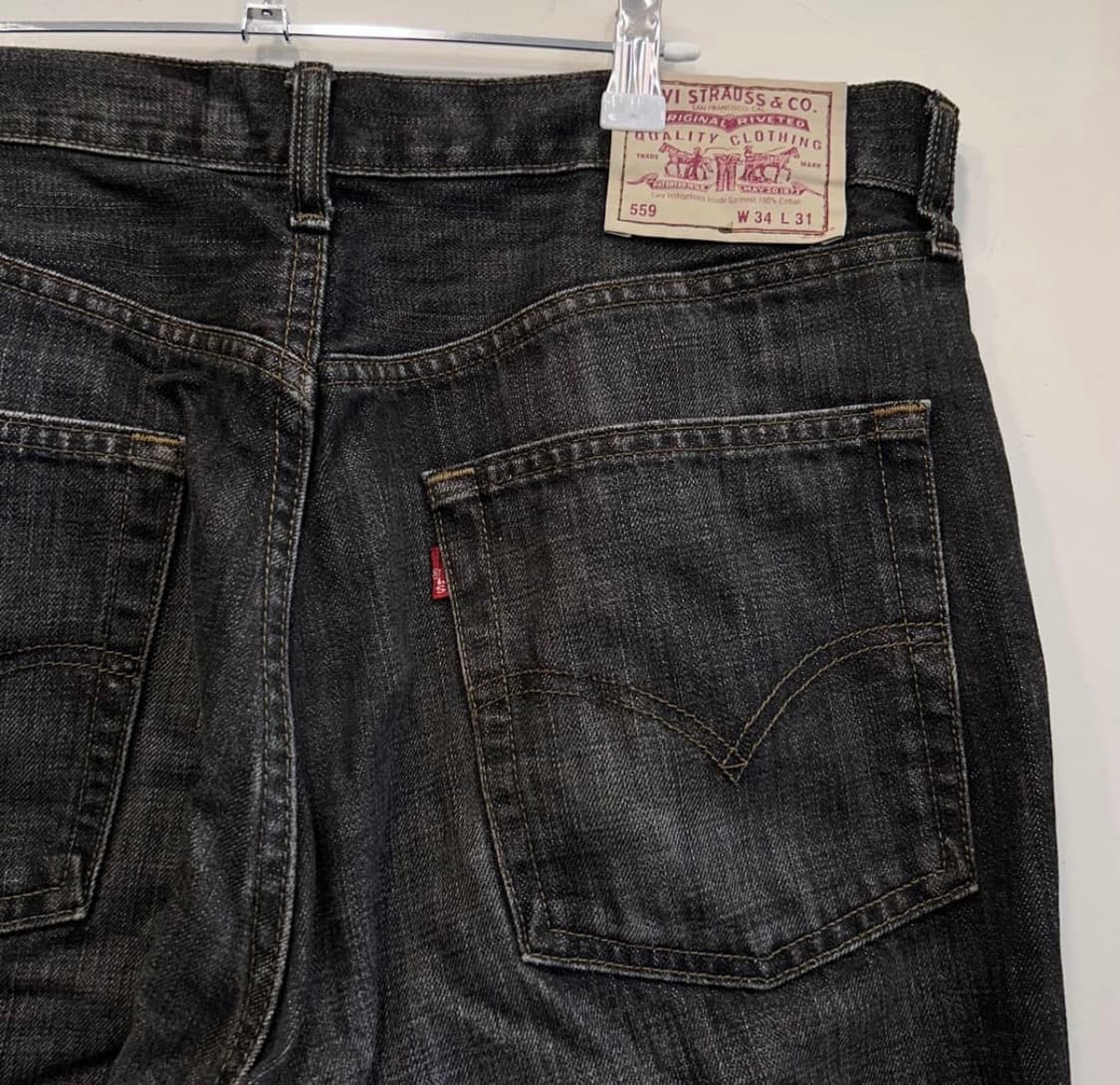 리바이스 559 흑청 상품이미지2