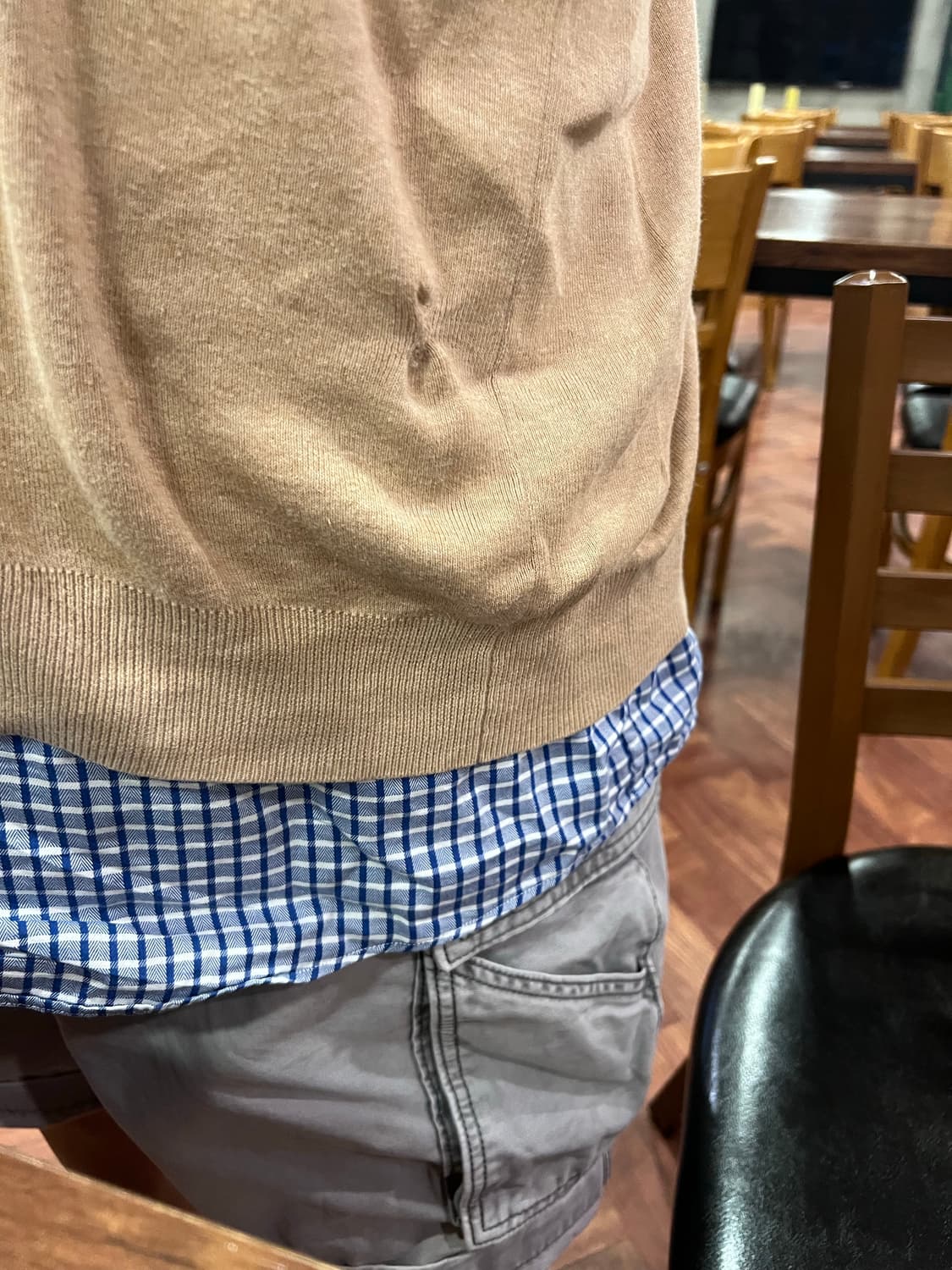 폴로 니트 조끼 4xl tall 빅사이즈 상품이미지6