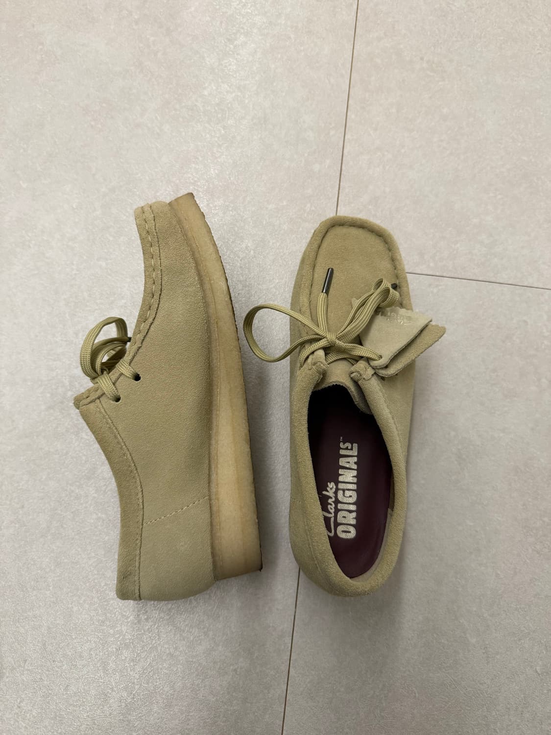 클락스 왈라비 메이플스웨이드 상품이미지2