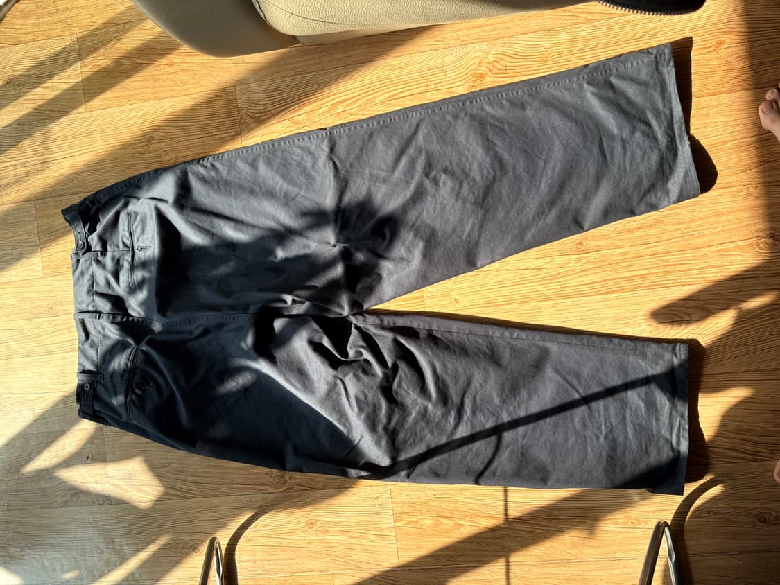 오라리 와이드 치노팬츠 5SIZe 상품이미지2